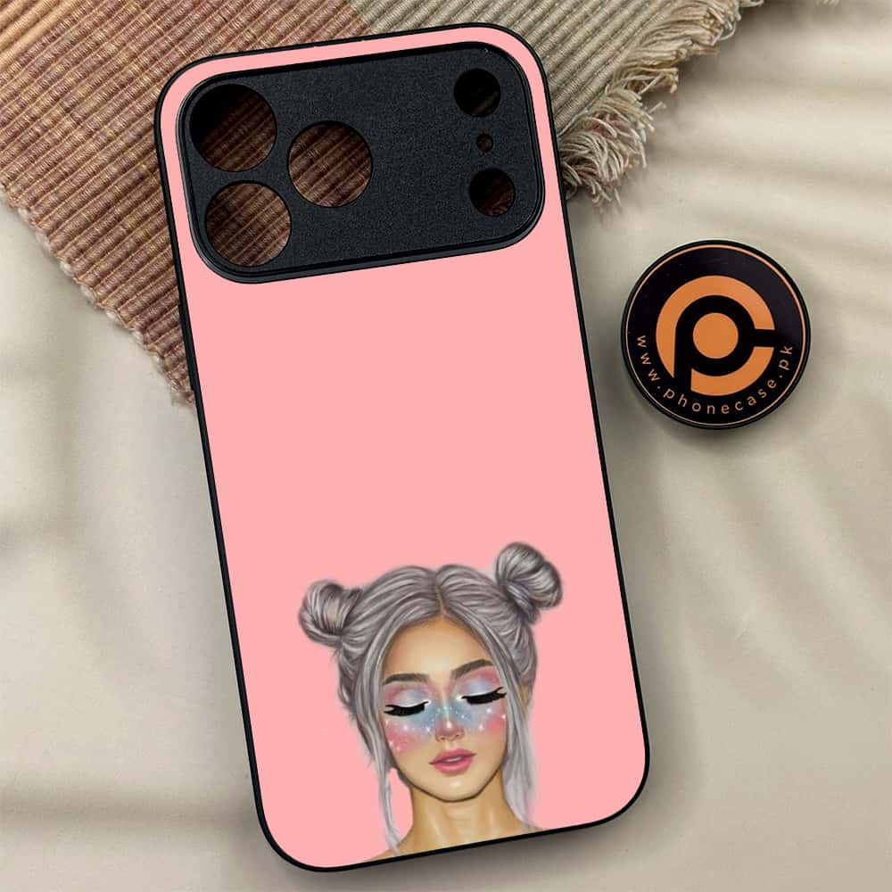 iPhone 17 Pro Max - Anime Girls Series - Premium Metal Printed soft Bumper shock Proof Case