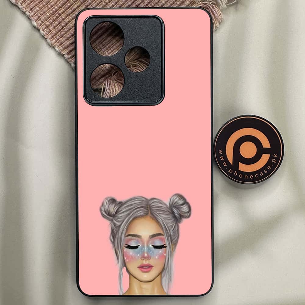 Realme GT 7 - Anime Girls Series - Premium Metal Printed soft Bumper shock Proof Case