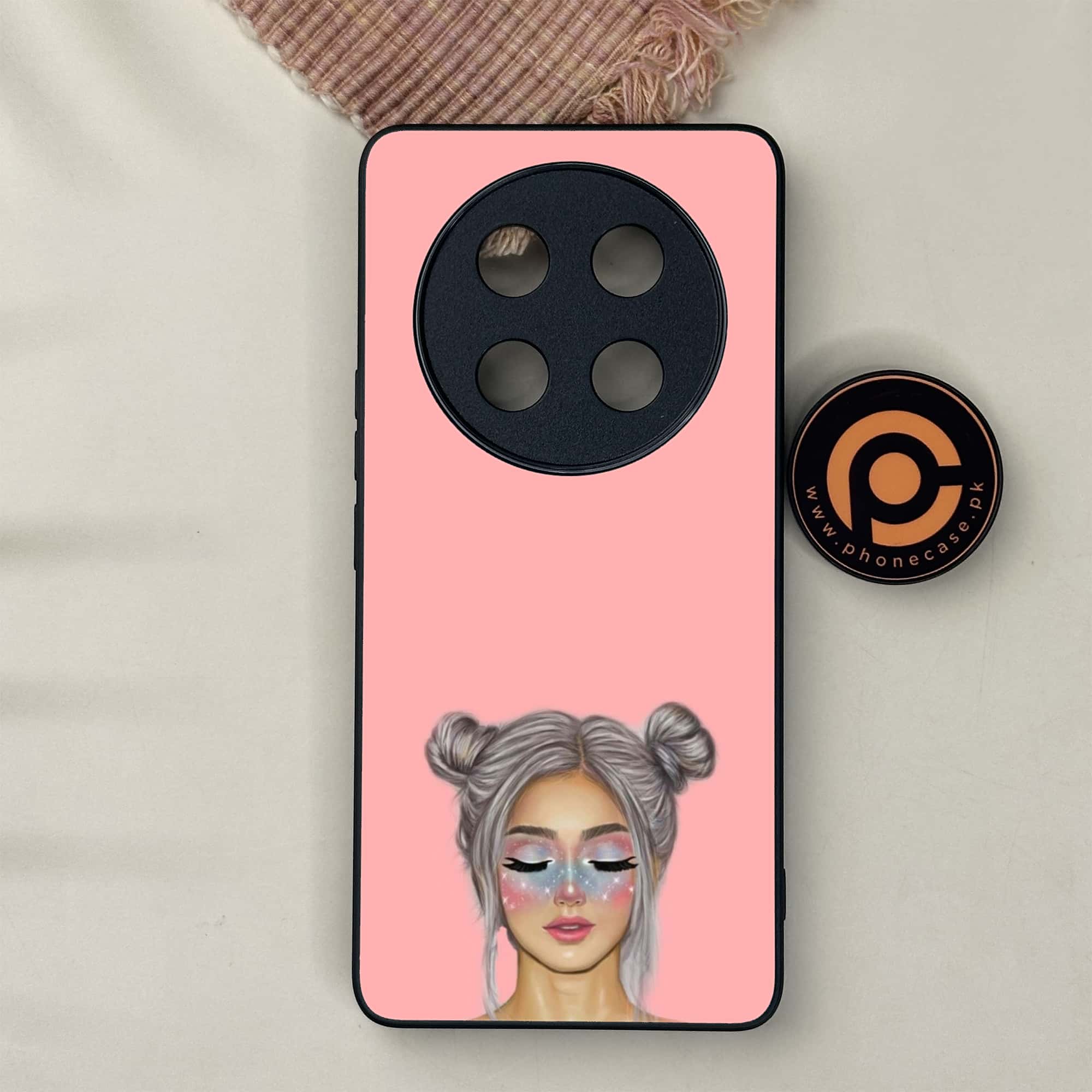 Honor X9c 5G - Anime Girls Series - Premium Metal Printed soft Bumper shock Proof Case