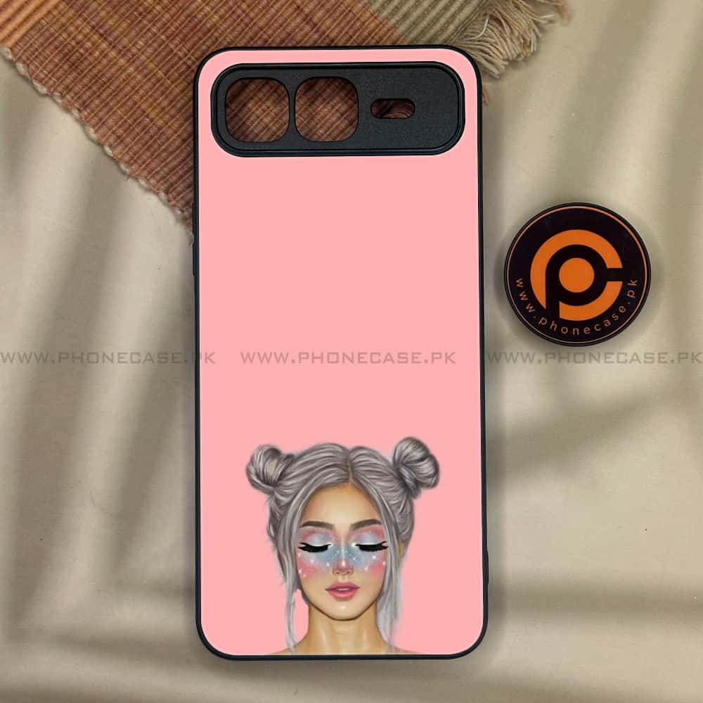 Infinix Smart 10 Plus - Anime Girls Series - Premium Metal Printed soft Bumper shock Proof Case