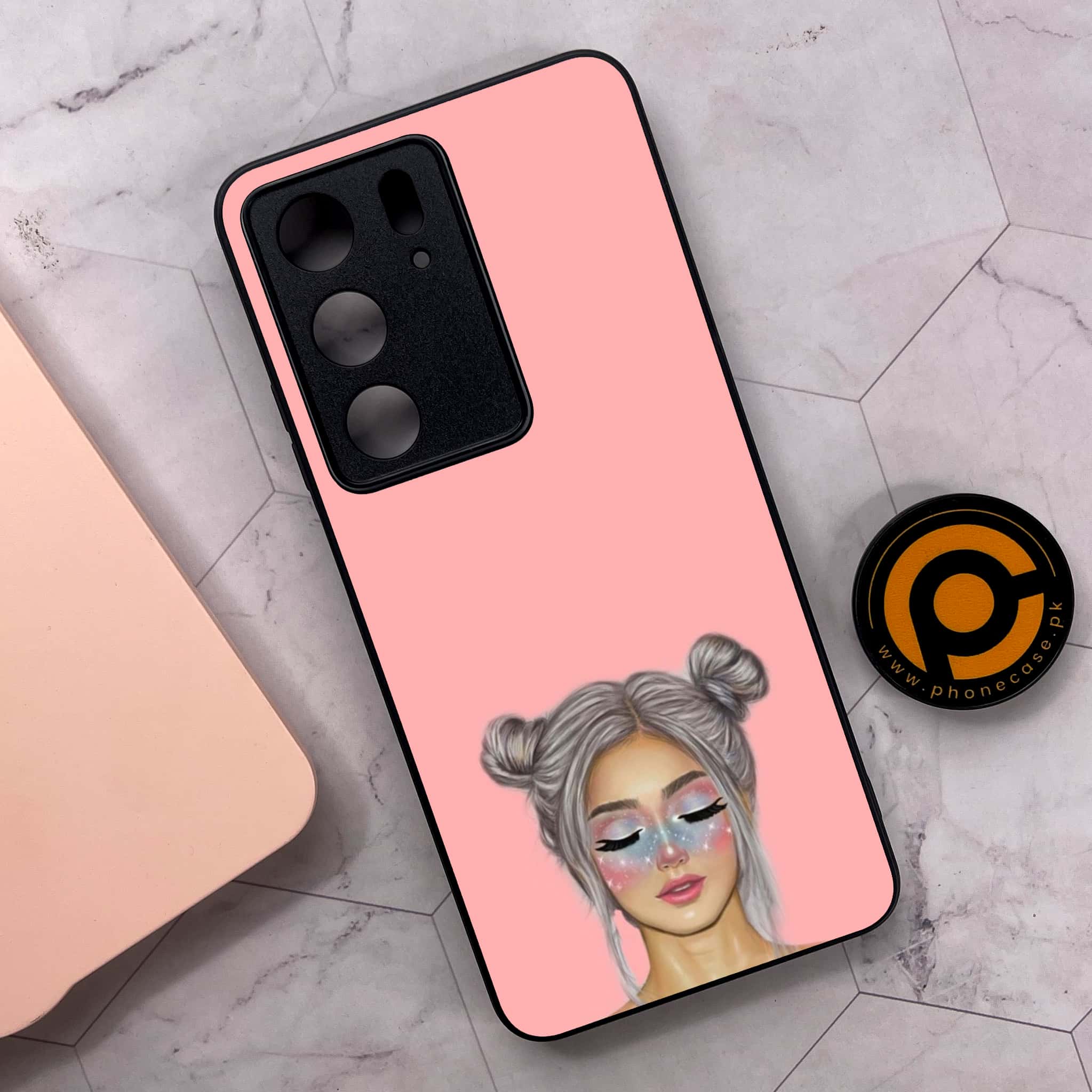 Realme C75x 4G - Anime Girls Series - Premium Metal Printed soft Bumper shock Proof Case