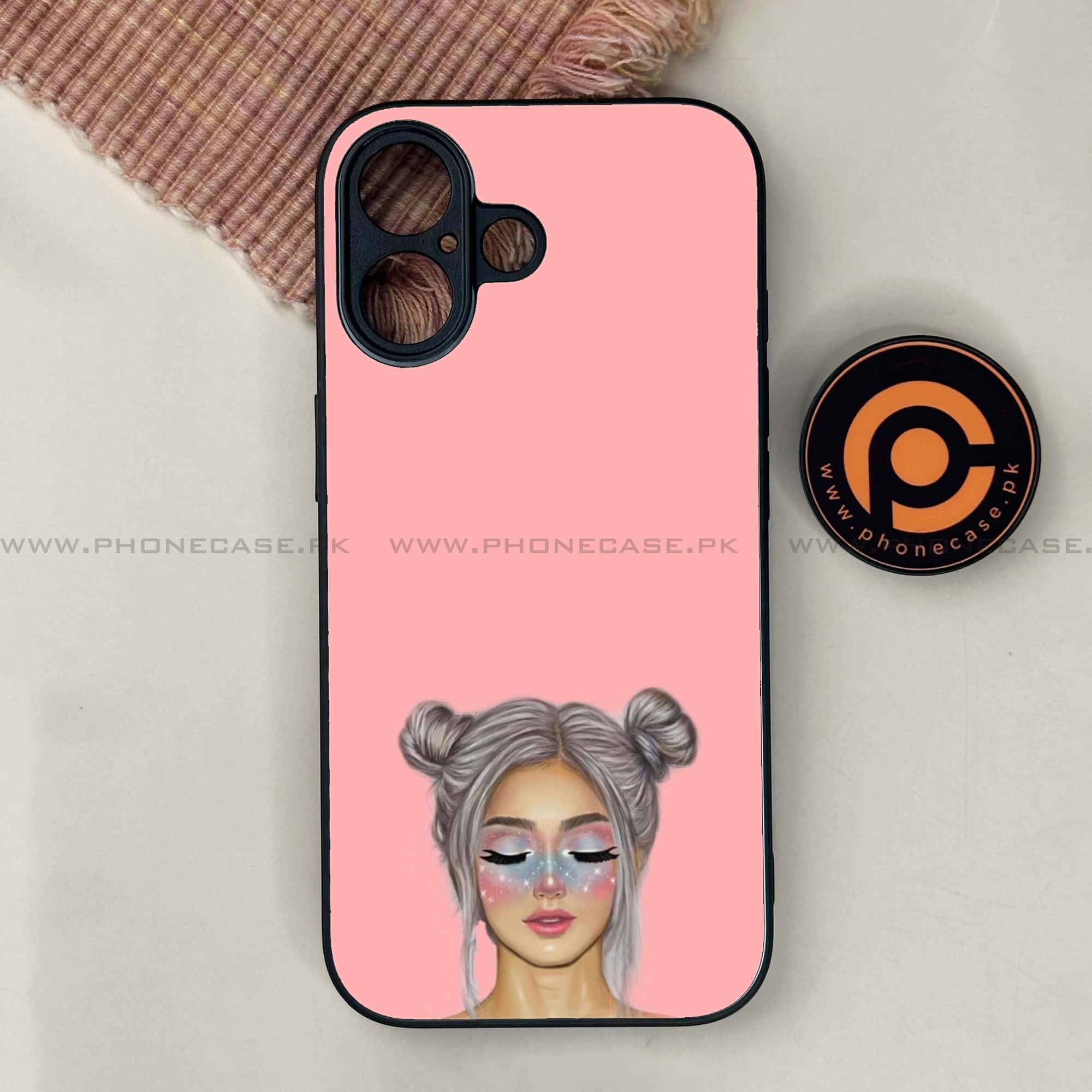 iPhone 17 - Anime Girls Series - Premium Printed Glass soft Bumper shock Proof Case