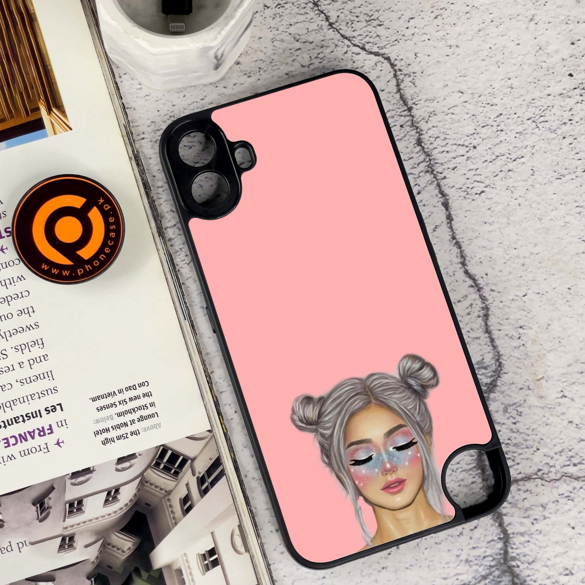 Nothing CMF Phone 1 - Anime Girls Series - Premium Metal Printed soft Bumper Shock Proof Case
