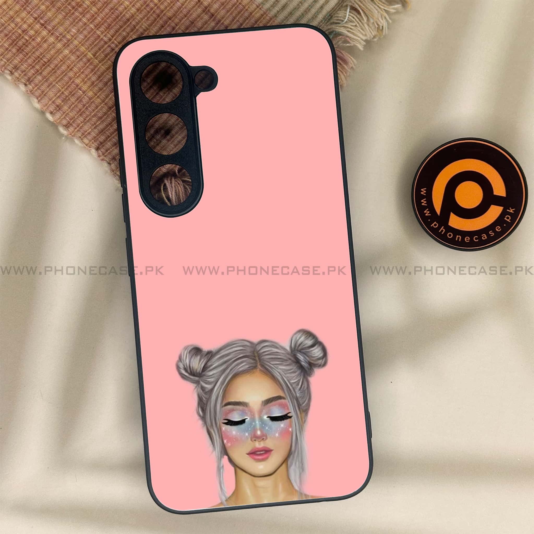 Tecno Spark 40 Pro - Anime Girls Series - Premium Metal Printed soft Bumper shock Proof Case