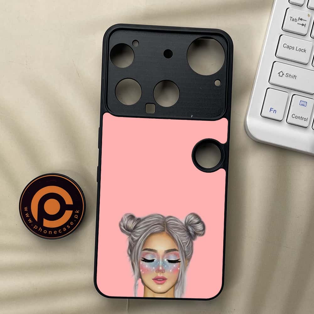 Nothing Phone 3 - Anime Girls Series - Premium Metal  Printed soft Bumper shock Proof Case