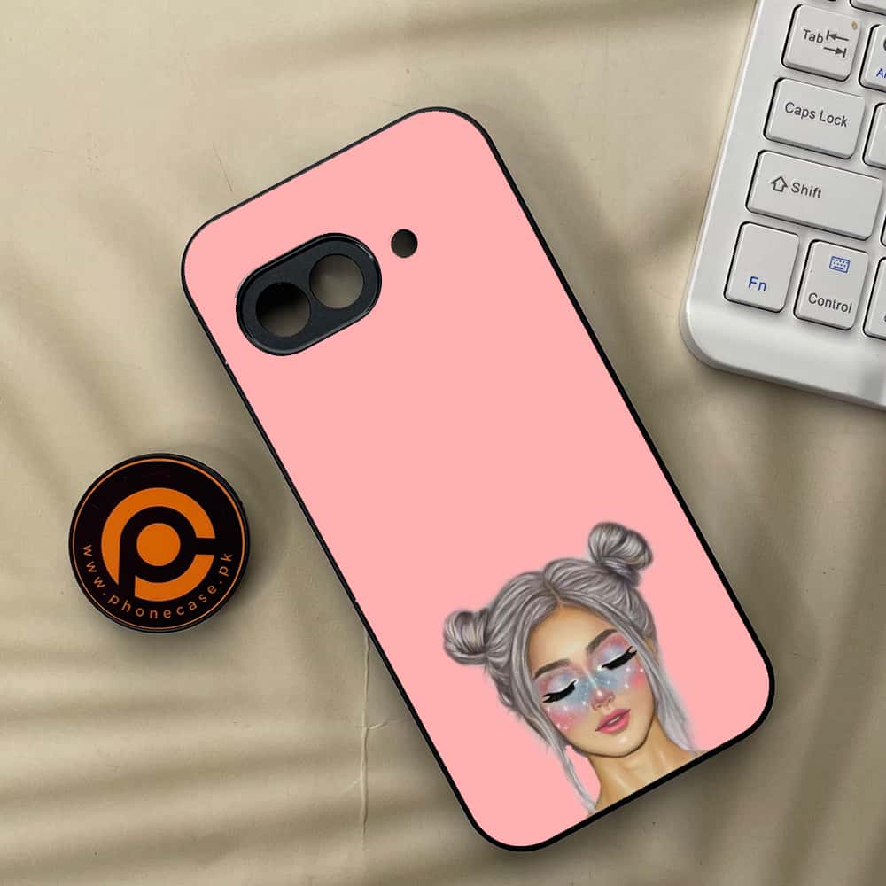Google Pixel 9a - Anime Girls Series - Premium Metal Printed soft Bumper Shock Proof Case