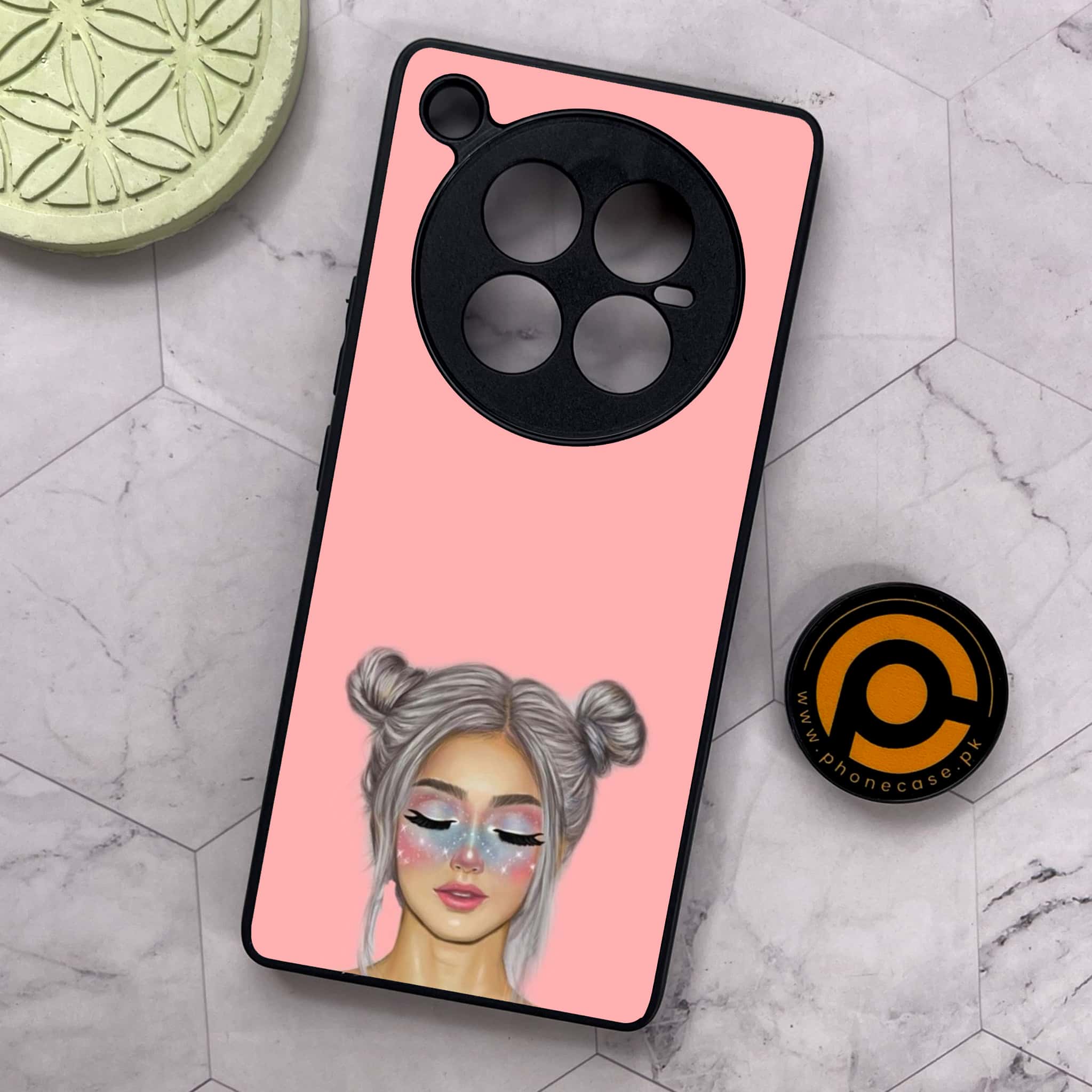 Infinix Zero 40 5G - Anime Girls Series - Premium Metal Printed soft Bumper shock Proof Case