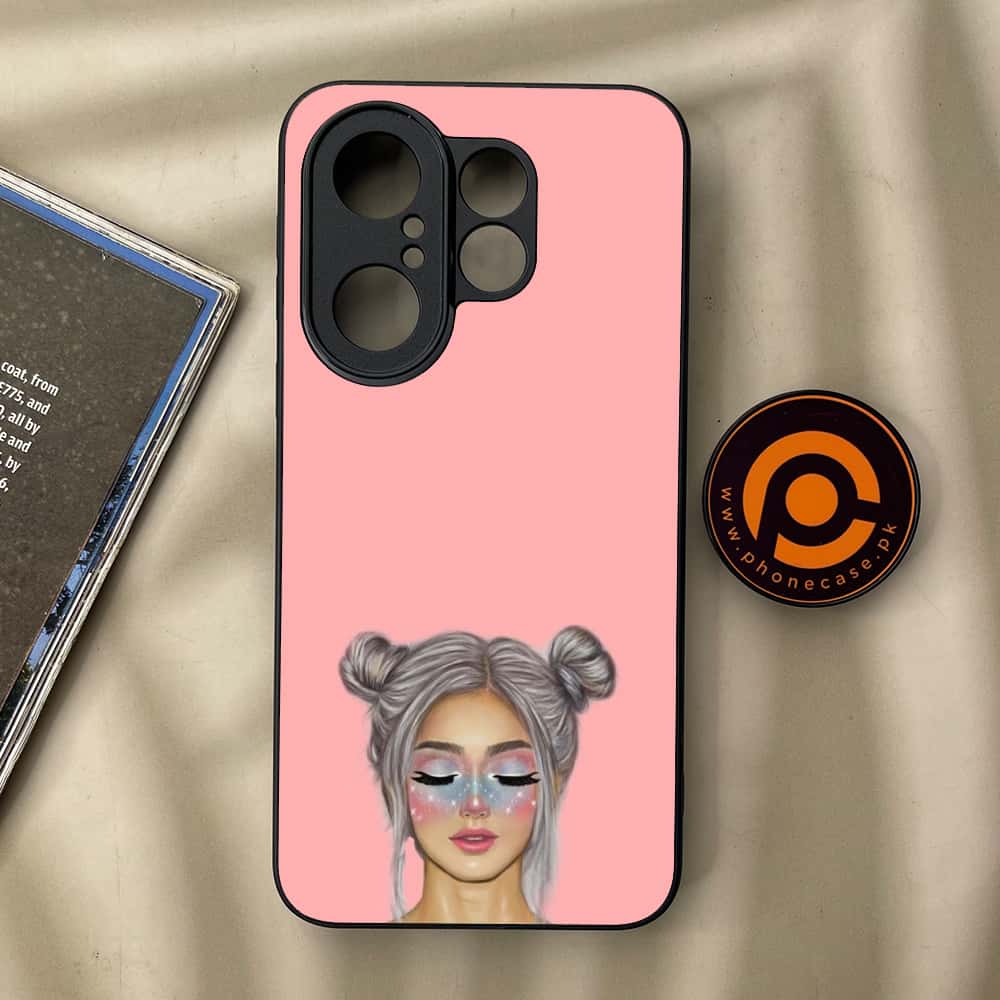Vivo X200 FE - Anime Girls Series - Premium Metal Printed soft Bumper Shock Proof Case