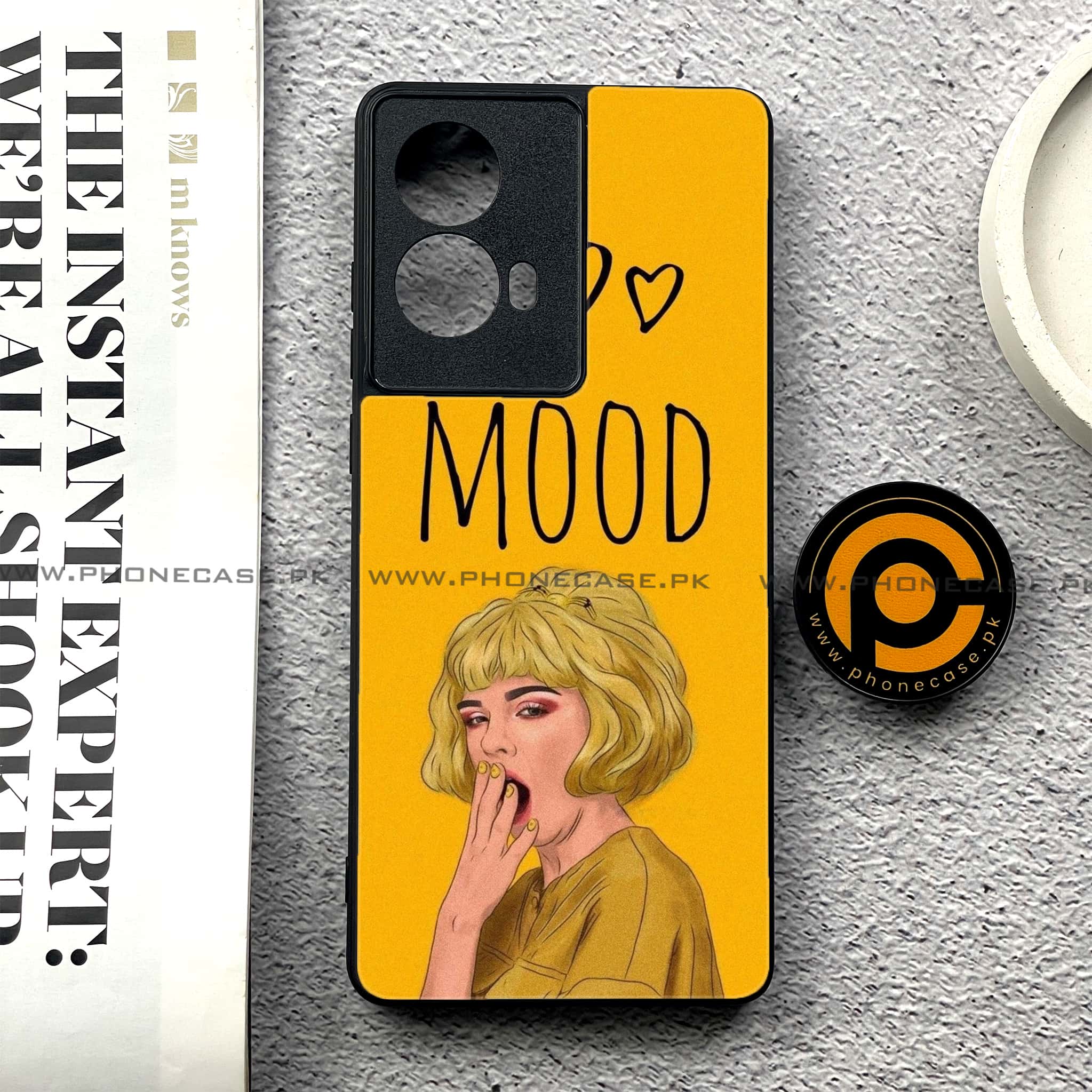 Moto G85 - Anime Girls Series - Premium Printed Glass soft Bumper shock Proof Case