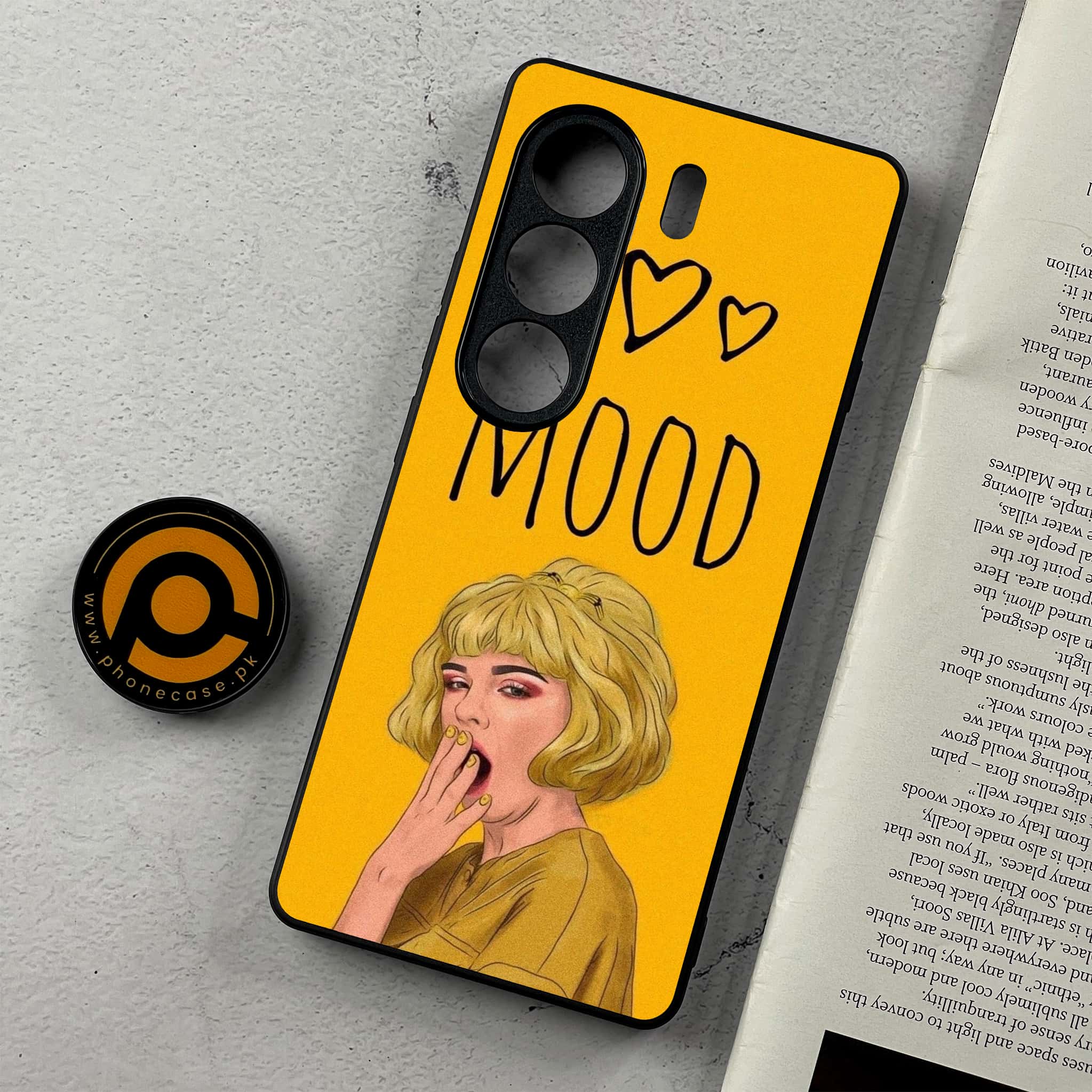 Tecno Camon 40 Pro - Anime Girls Series - Premium Metal Printed Soft Bumper Shockproof Case