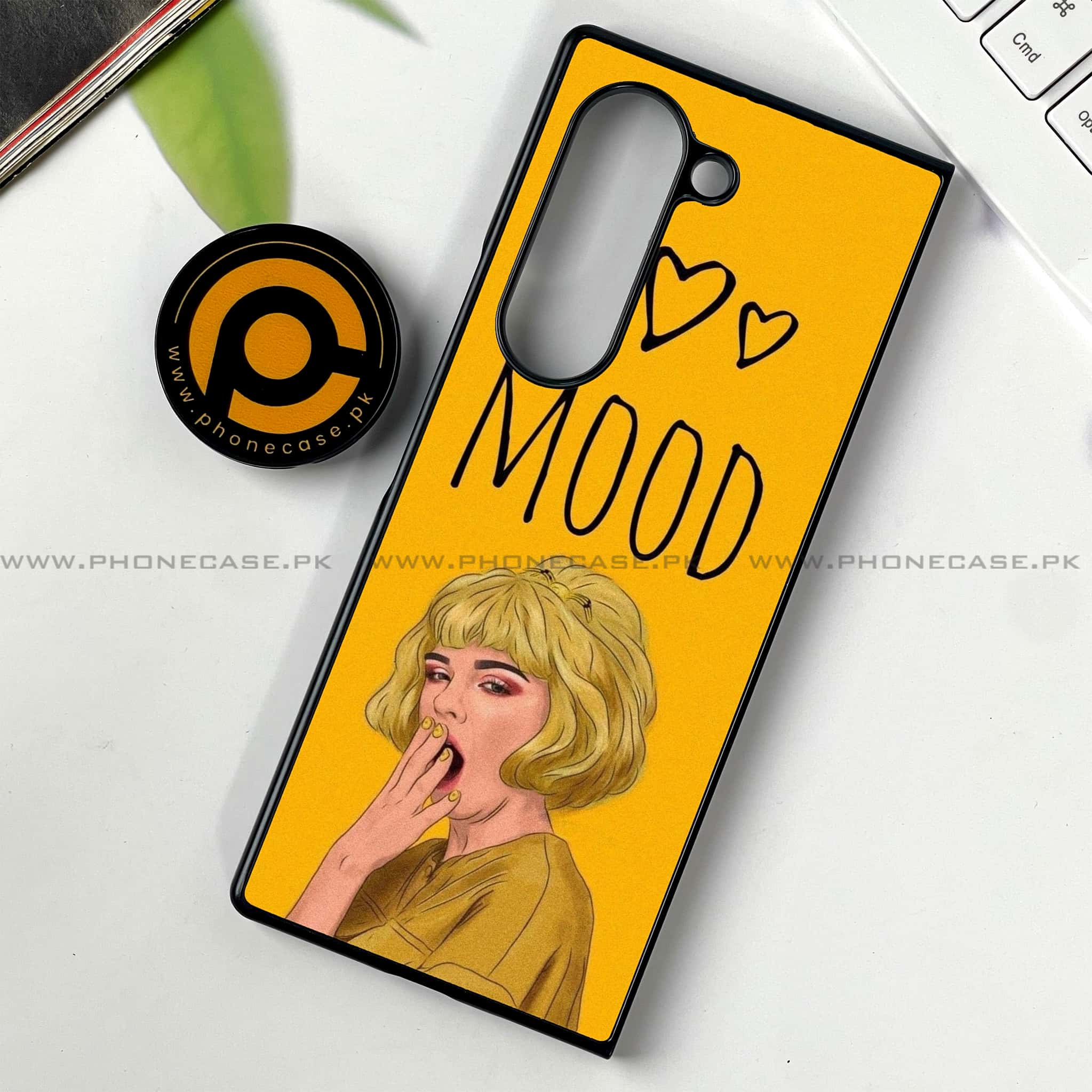 Samsung Galaxy Z Fold 6 - Anime Girls Series - Premium Printed Metal soft Bumper shock Proof Case