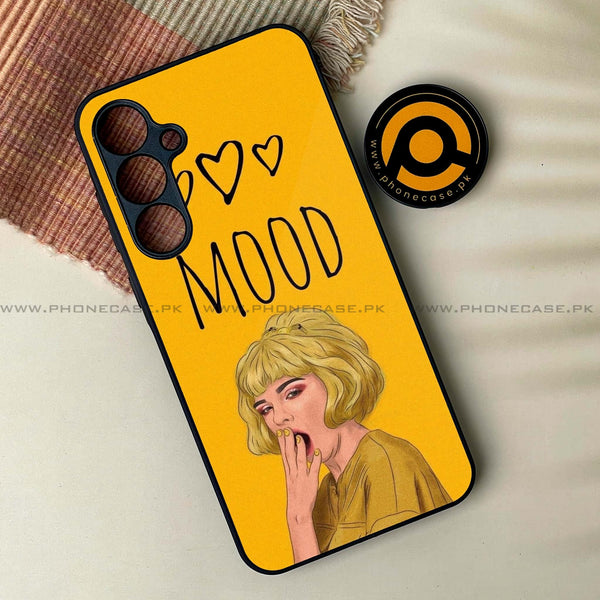 Galaxy A55 5G - Anime Girls Design 5  -  Premium Metal Printed soft Bumper shock Proof Case  CS-39846