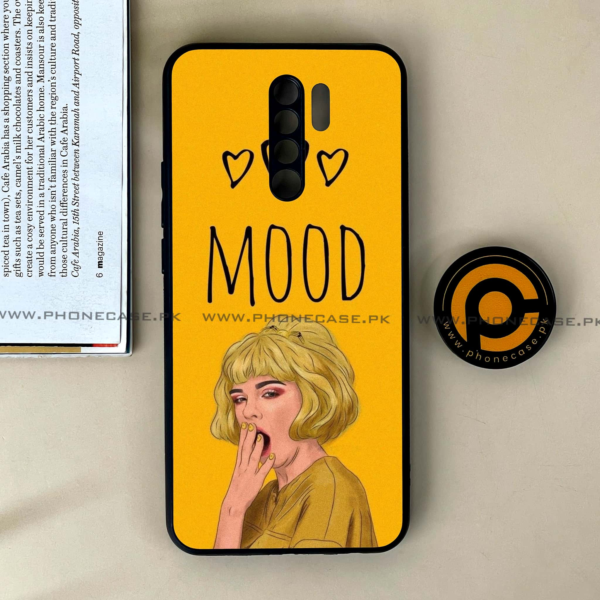 Xiaomi Redmi 9 - Anime Girls Series - Premium Printed Glass soft Bumper shock Proof Case