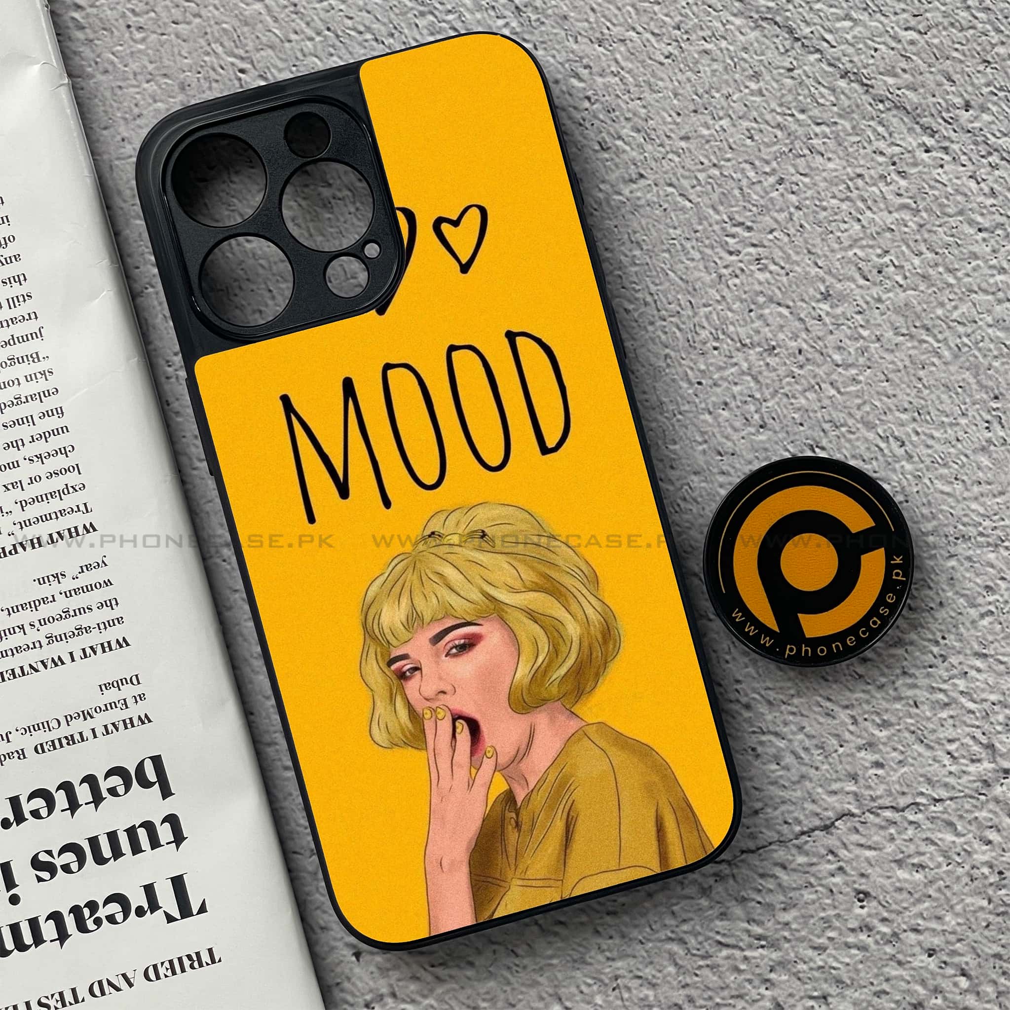iPhone 15 Pro - Anime Girls Series - Premium Metal Printed soft Bumper shock Proof Case