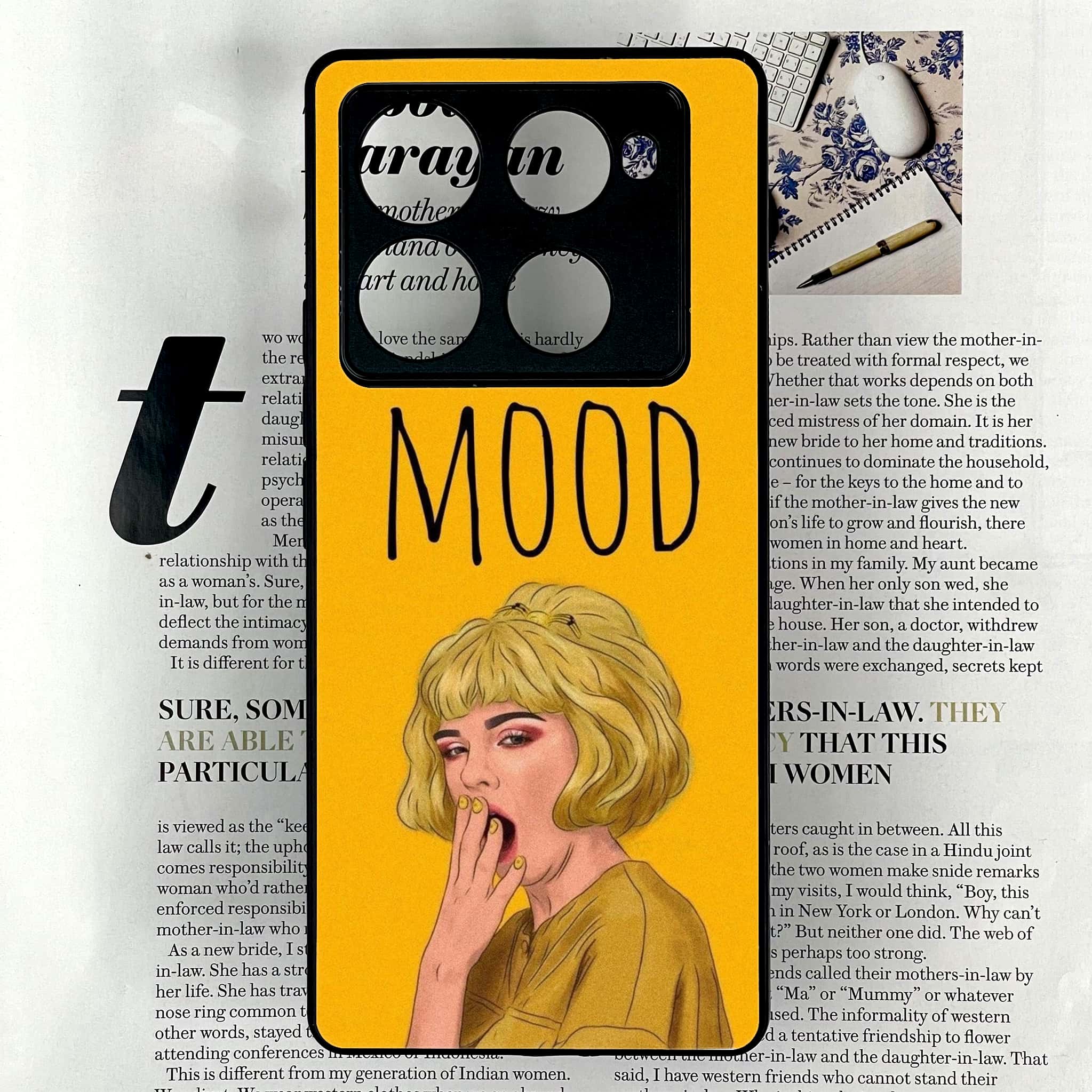 Infinix Note 40 Pro Plus - Anime Girls Series - Premium Metal Printed soft Bumper shock Proof Case