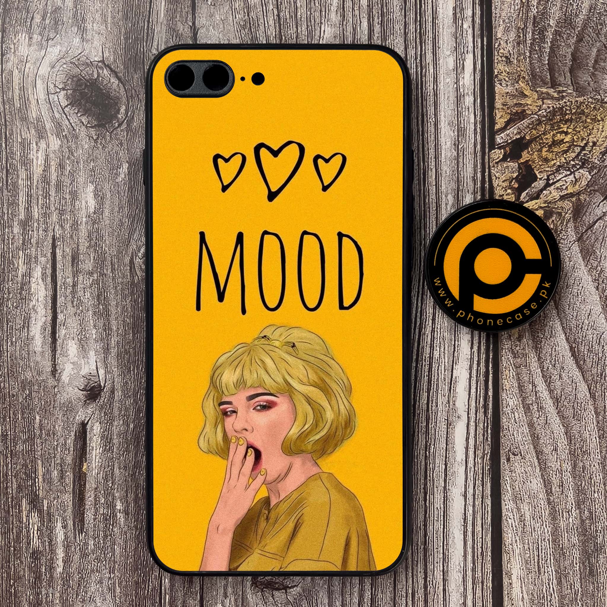 iPhone 7 Plus/ 8 Plus - Anime Girls Series - Premium Metal Printed soft Bumper shock Proof Case
