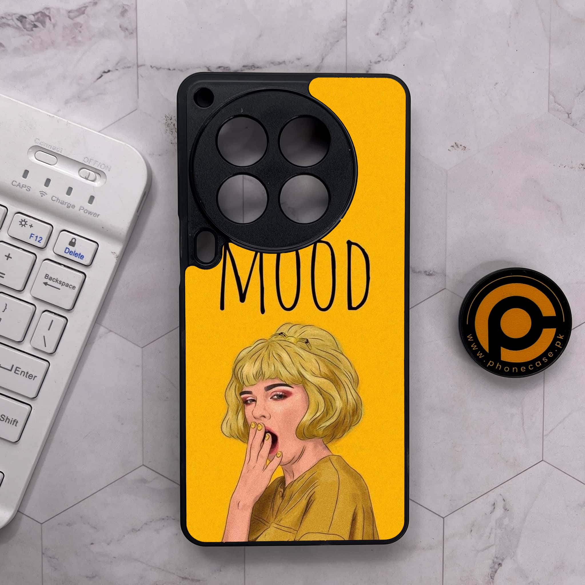 Tecno Camon 30 Premier - Anime Girls Series - Premium Metal Printed soft Bumper shock Proof Case