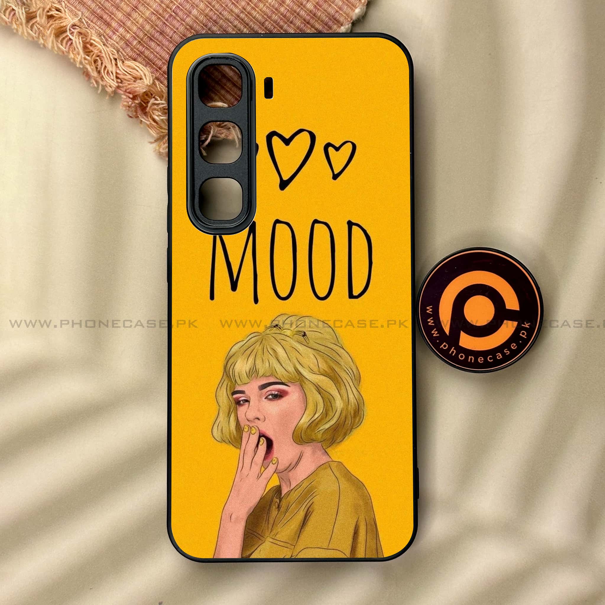 Infinix Hot 60 Pro - Anime Girls Series - Premium Metal Printed soft Bumper shock Proof Case