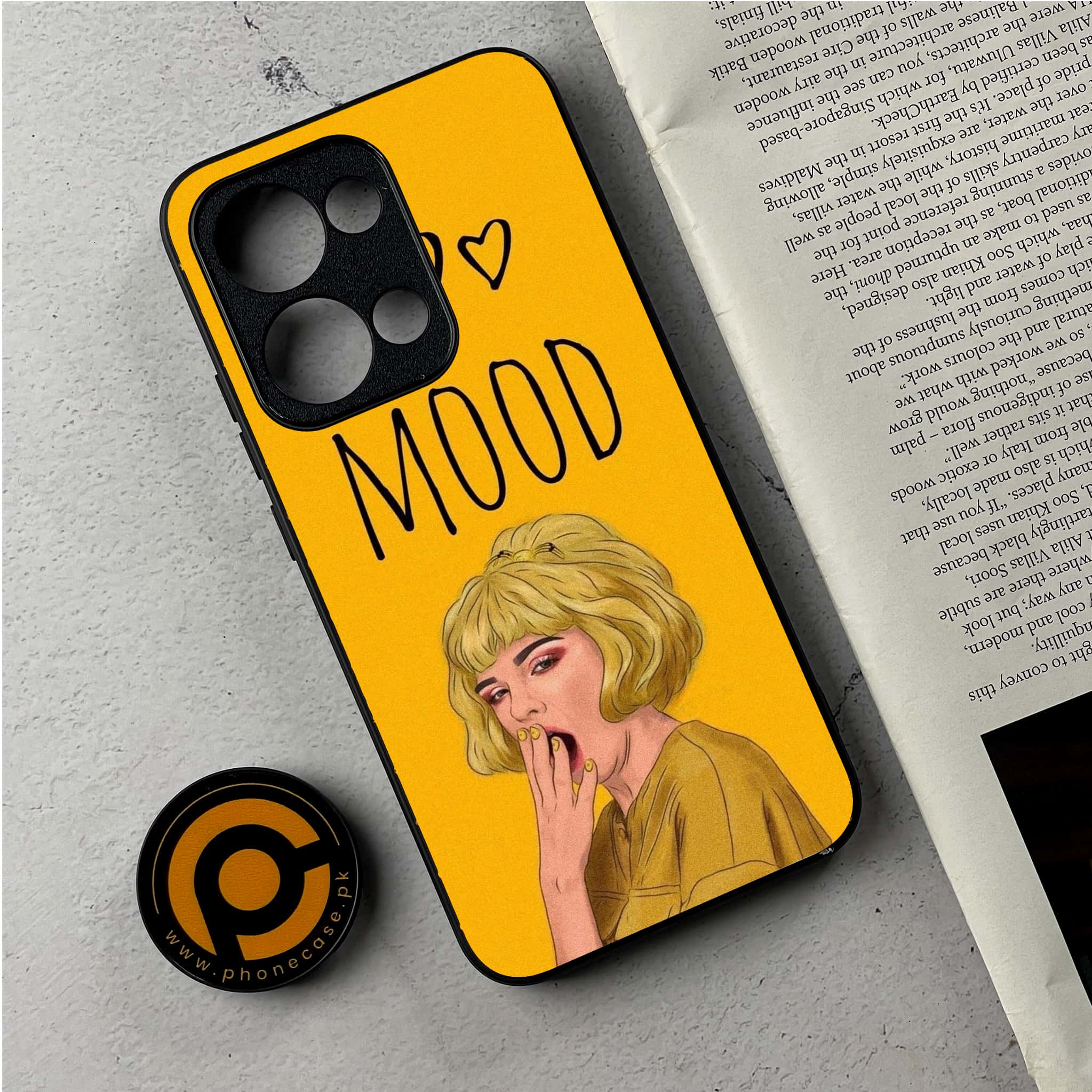 Oppo Reno 13 - Anime Girls Series - Premium Metal Printed Soft Bumper Shockproof Case