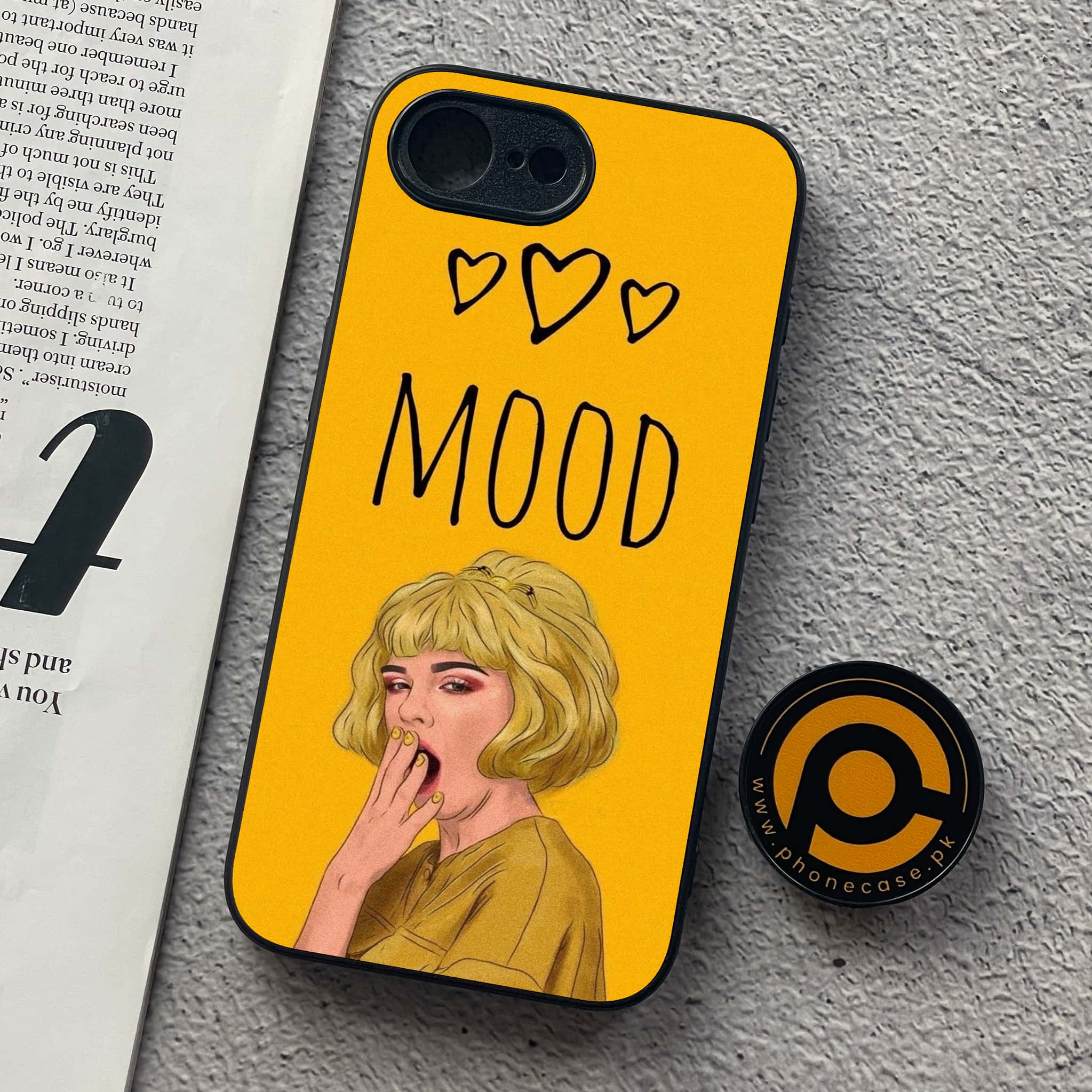iPhone 16e - Anime Girls Series - Premium Metal  Printed soft Bumper shock Proof Case