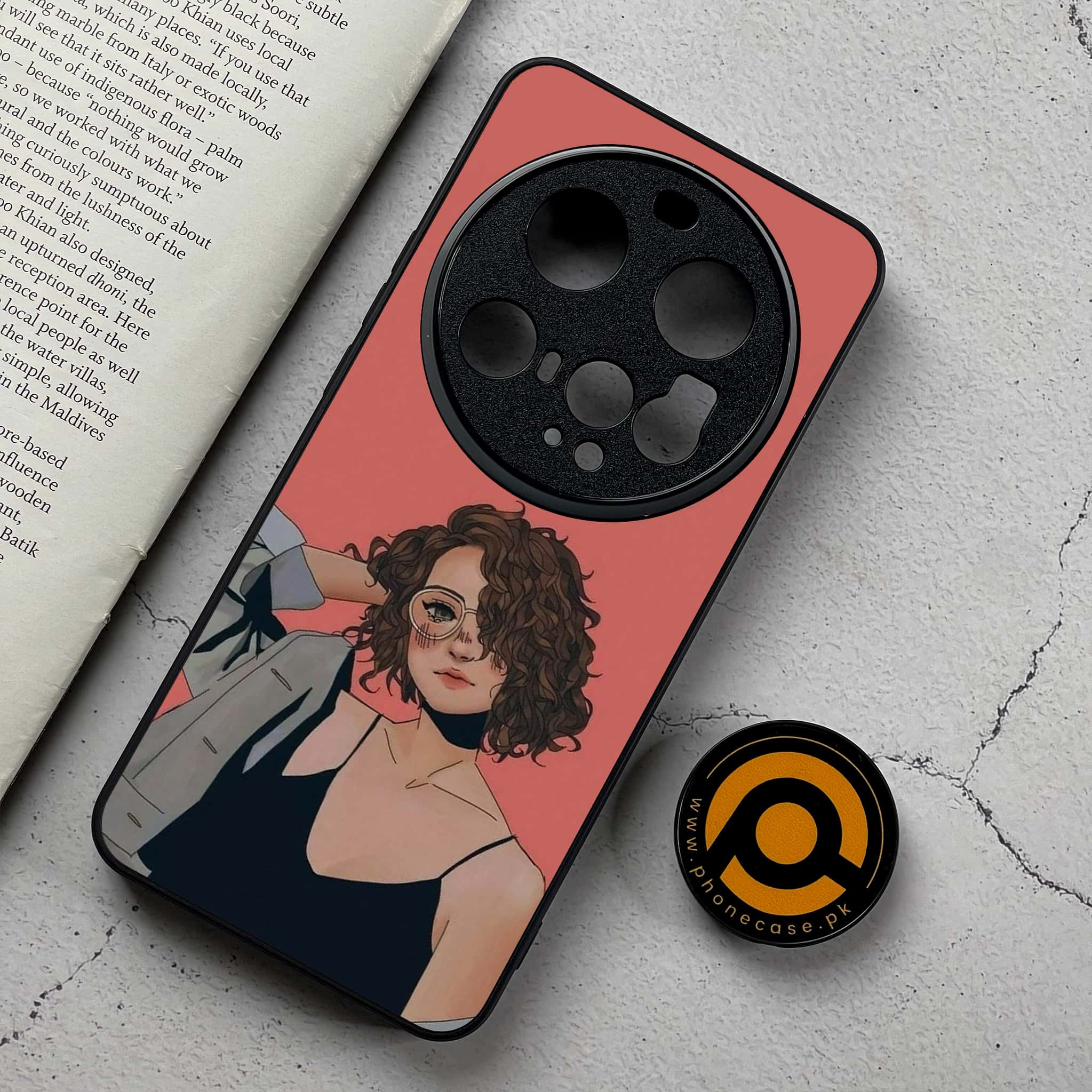 Xiaomi 15 Ultra - Anime Girls Series - Premium Metal Printed Soft Bumper Shockproof Case