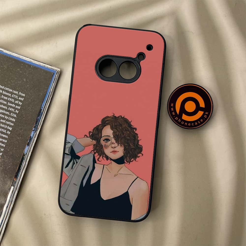 Nothing Phone (2a) - Anime Girls Series - Premium Metal Printed soft Bumper Shock Proof Case