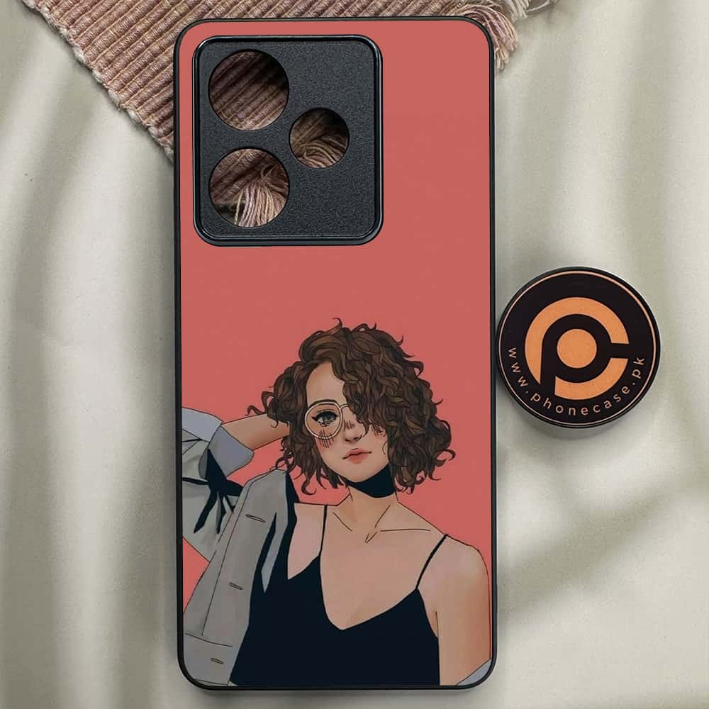 Realme GT 7 - Anime Girls Series - Premium Metal Printed soft Bumper shock Proof Case