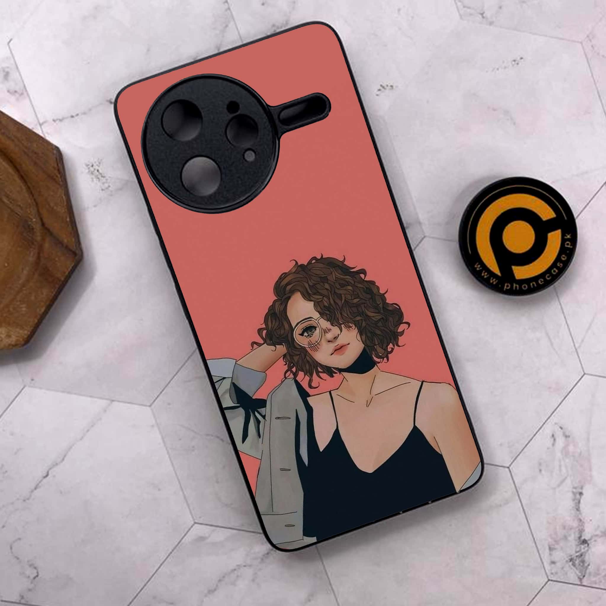 Xiaomi Poco F7 Ultra 5G - Anime Girls Series - Premium Metal Printed soft Bumper shock Proof Case