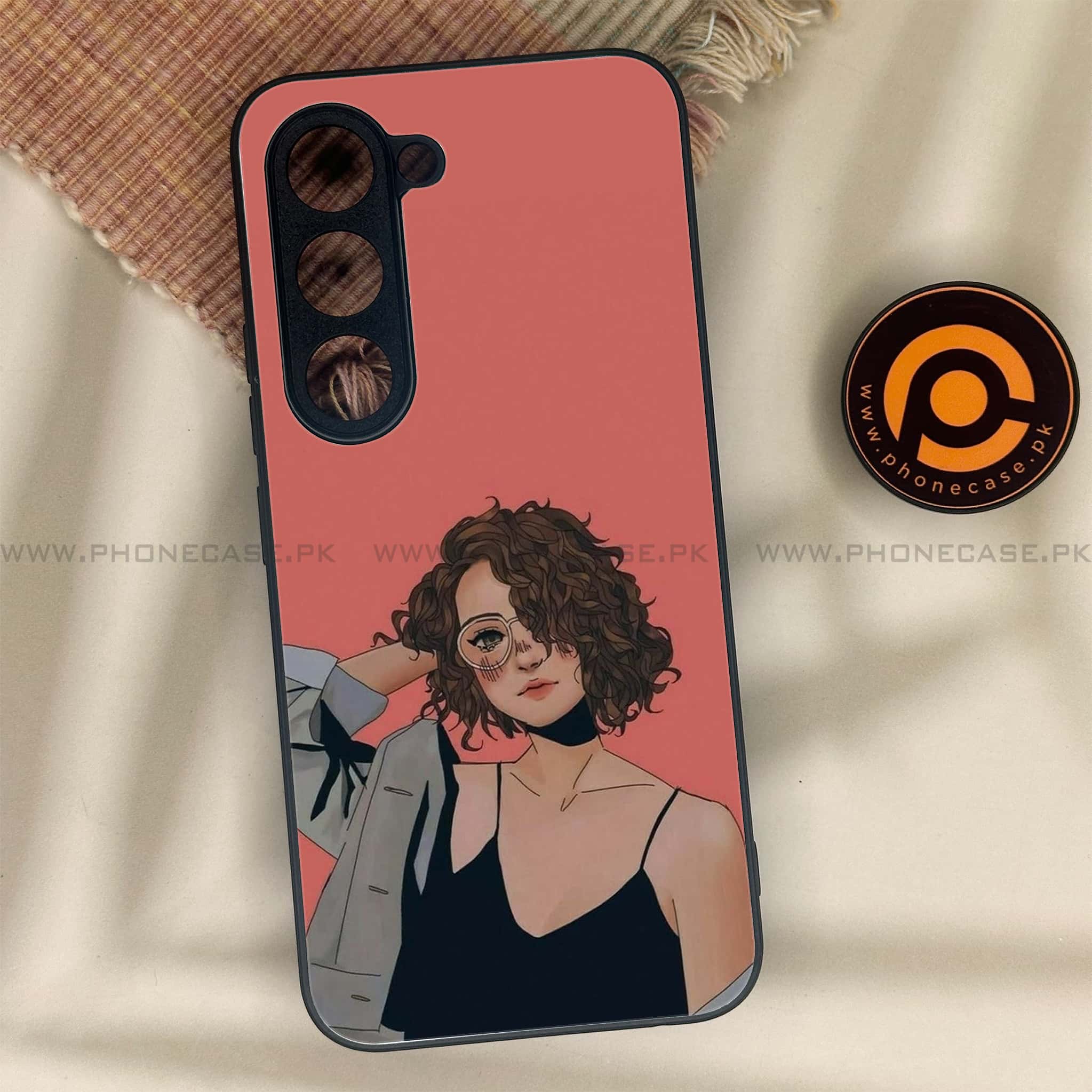 Tecno Spark 40 Pro - Anime Girls Series - Premium Metal Printed soft Bumper shock Proof Case