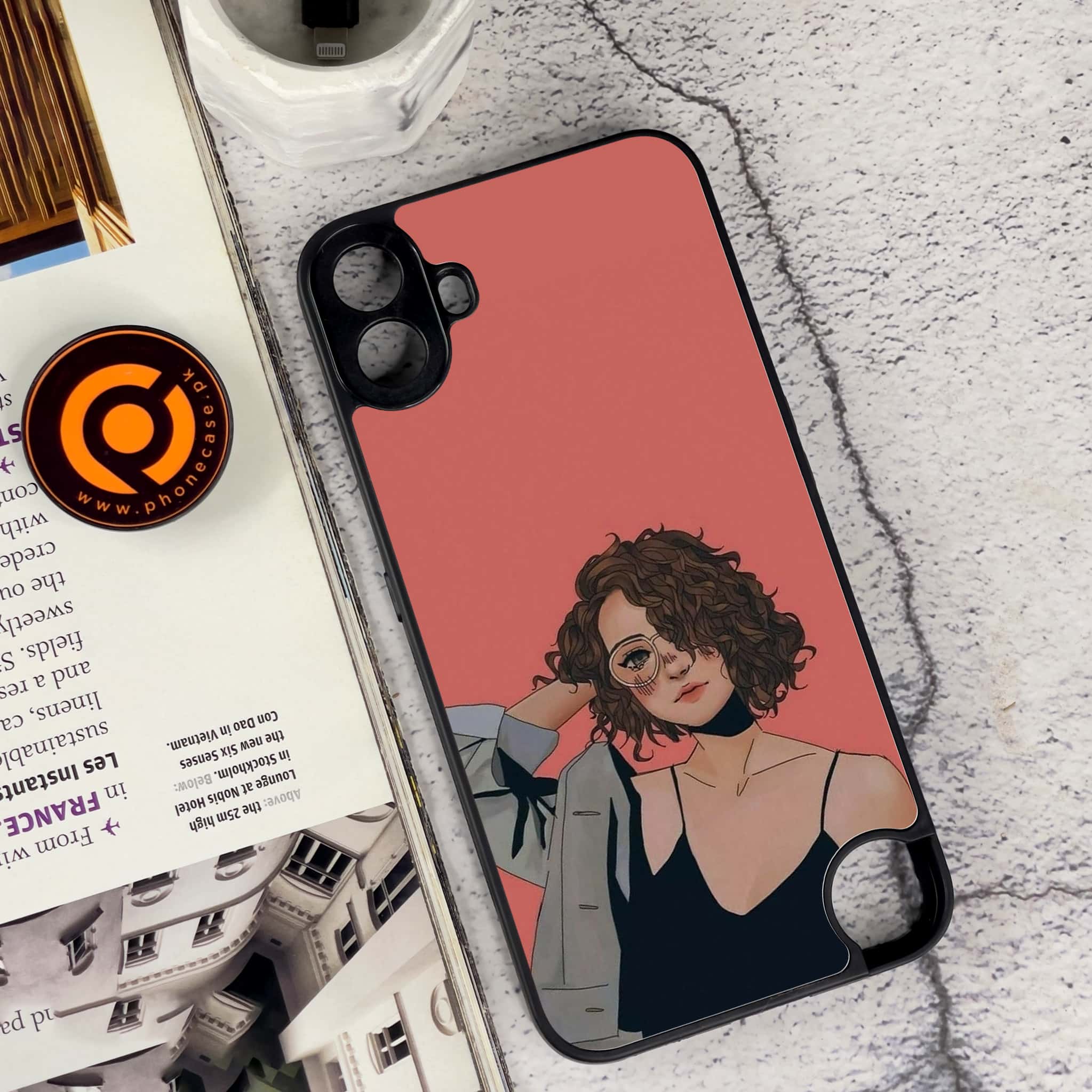 Nothing CMF Phone 1 - Anime Girls Series - Premium Metal Printed soft Bumper Shock Proof Case