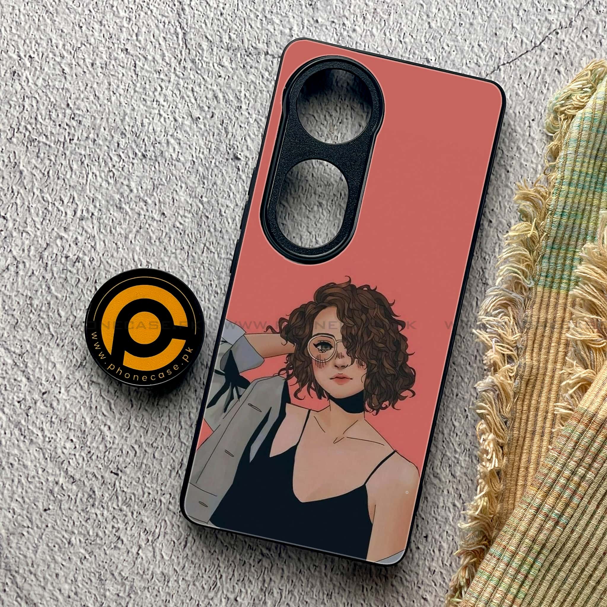 Vivo S19 Pro - Anime Girls Series - Premium Metal Printed soft Bumper shock Proof Case