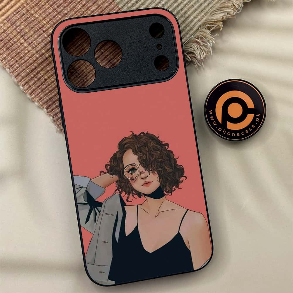 iPhone 17 Pro Max - Anime Girls Series - Premium Metal Printed soft Bumper shock Proof Case