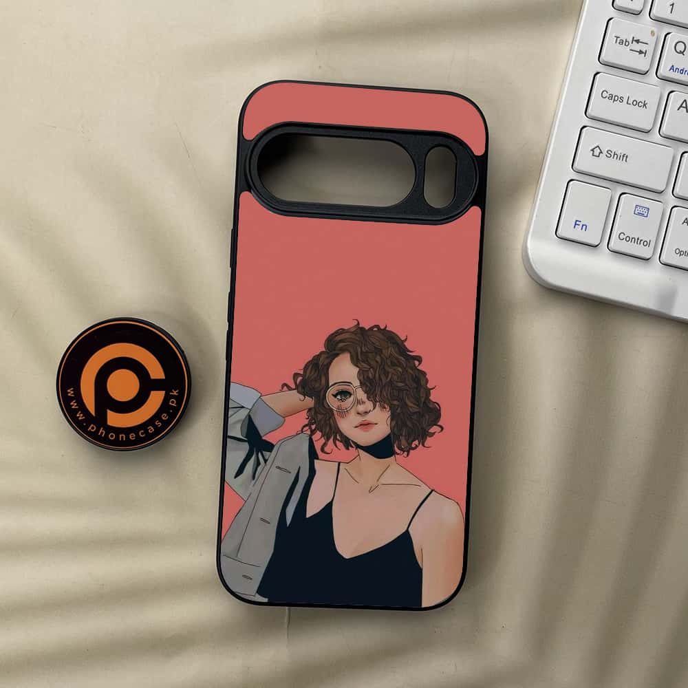 Google Pixel 10  - Anime Girls Series - Premium Metal Printed soft Bumper Shockof Case