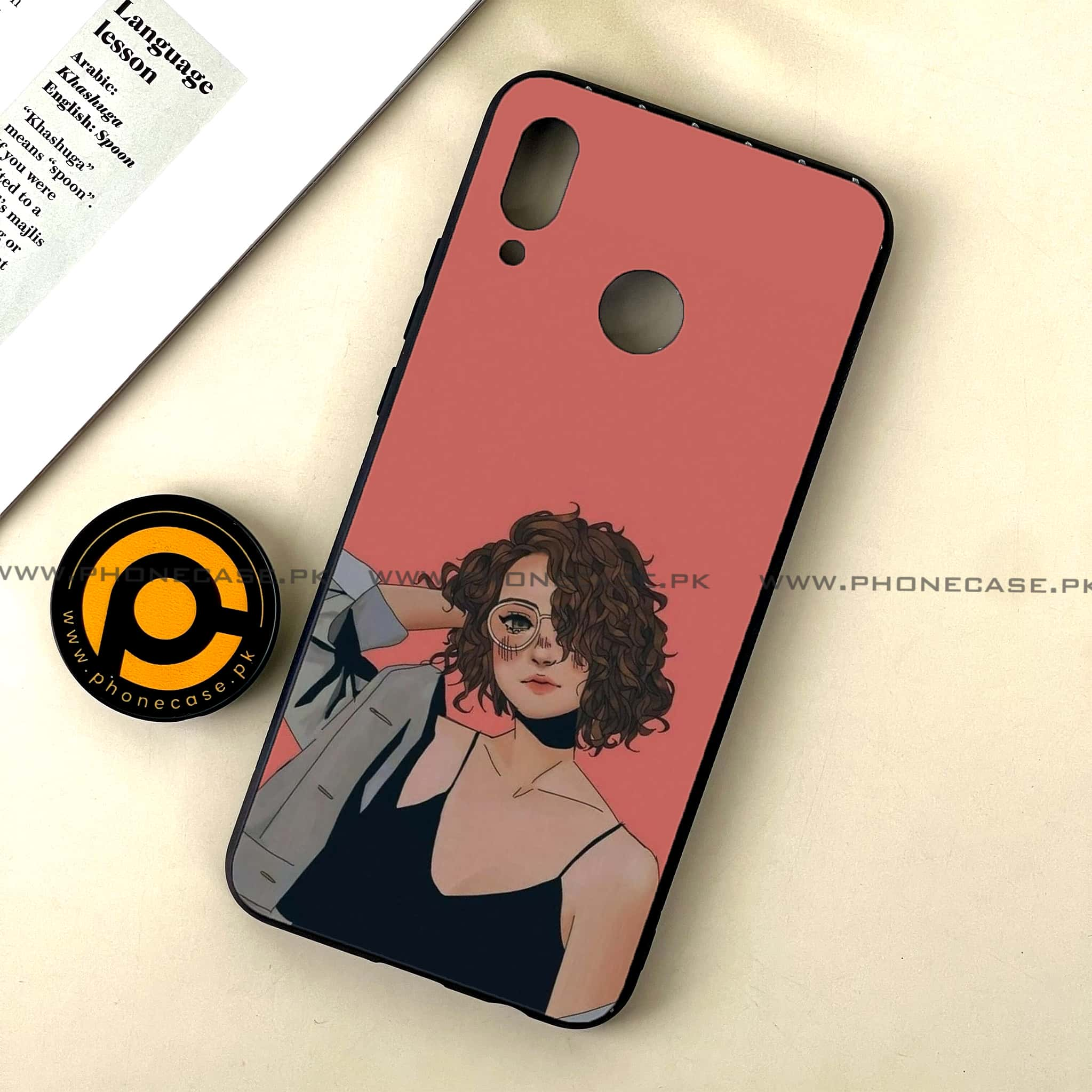 Huawei Nova 3 - Anime Girls Series - Premium Printed Glass soft Bumper shock Proof Case