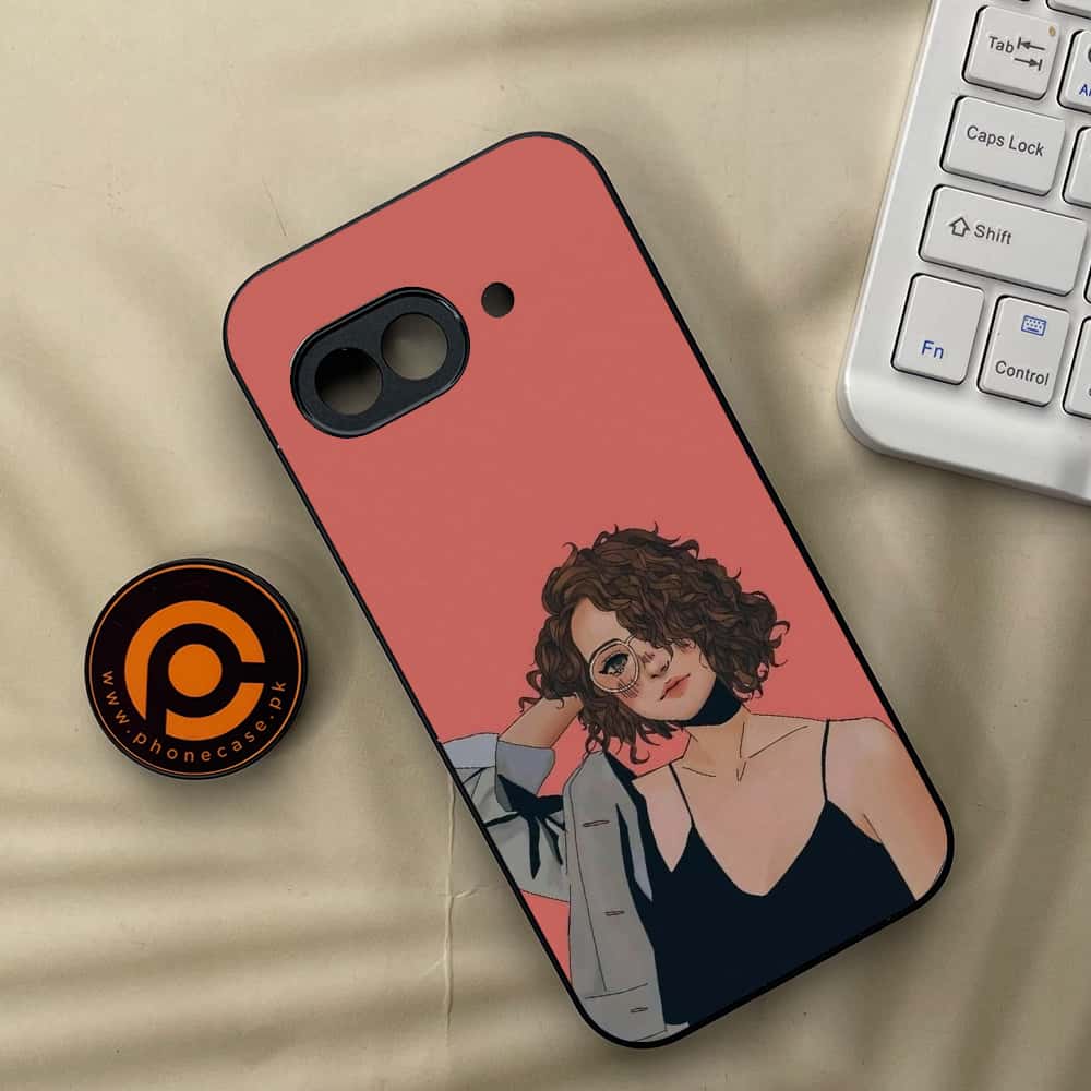 Google Pixel 9a - Anime Girls Series - Premium Metal Printed soft Bumper Shock Proof Case