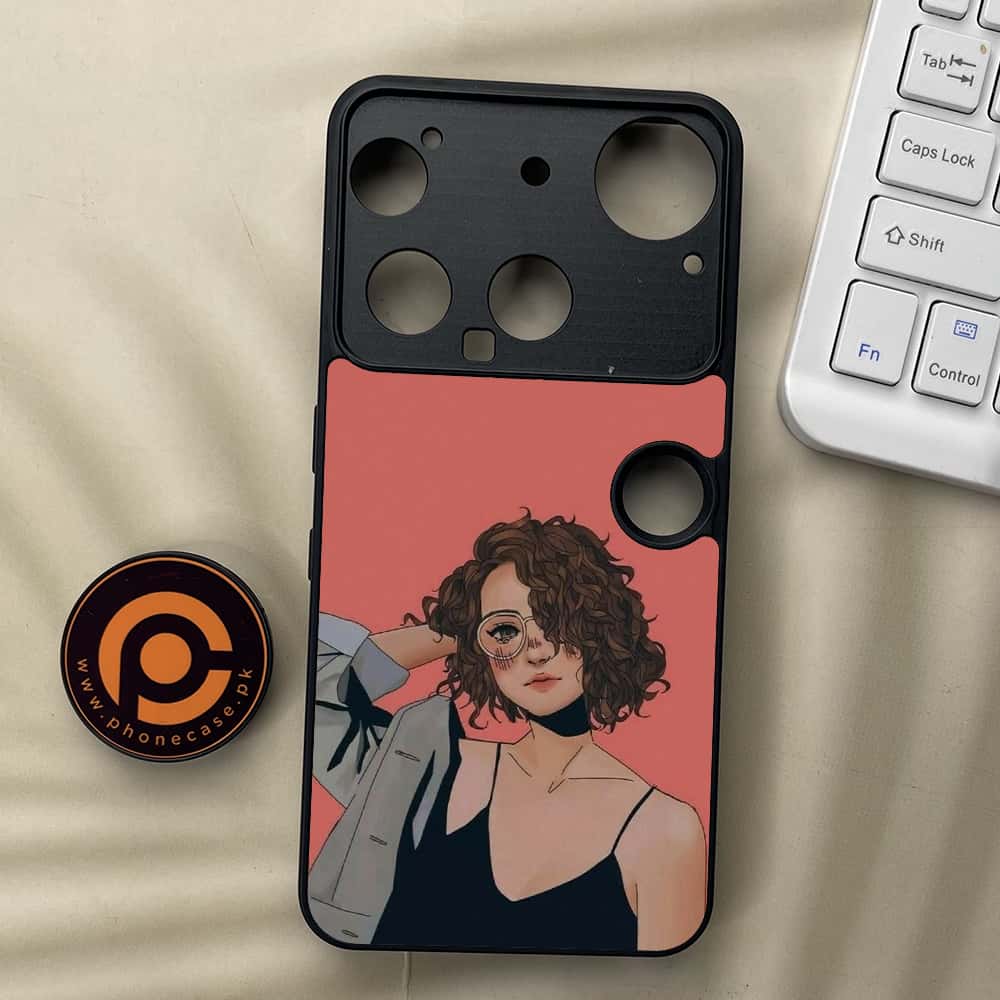 Nothing Phone 3 - Anime Girls Series - Premium Metal  Printed soft Bumper shock Proof Case