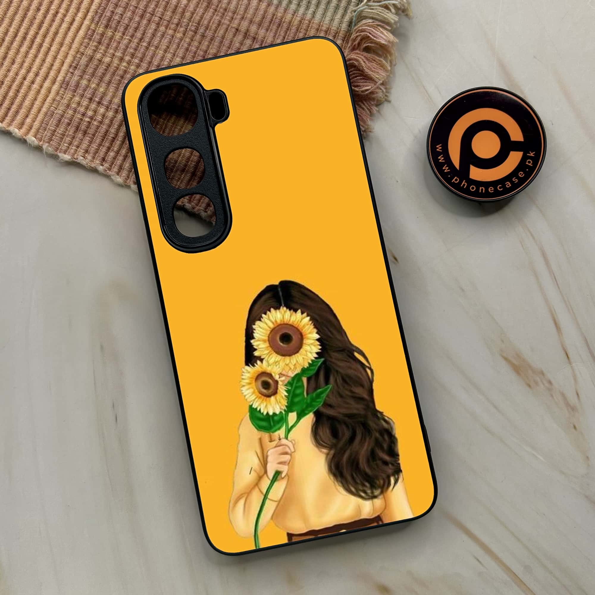 Vivo Y400 - Anime Girls Series - Premium Metal Printed soft Bumper shock Proof Case