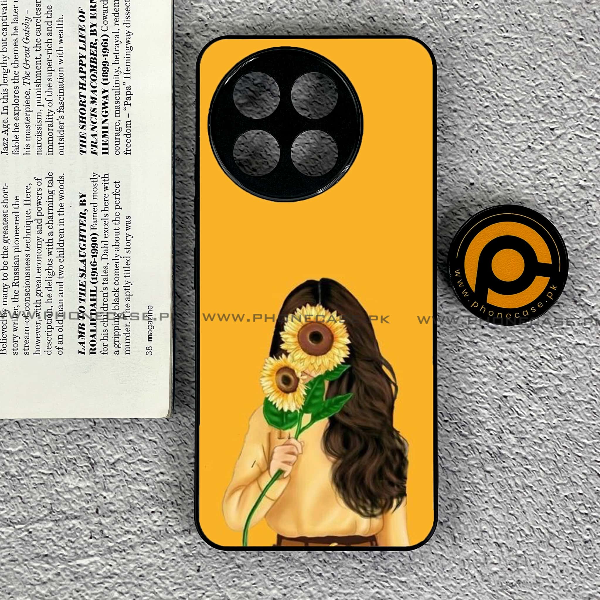 OnePlus Ace 5 - Anime Girls Series - Premium Metal Printed soft Bumper shock Proof Case