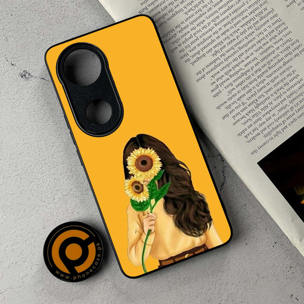 Vivo V50 - Anime Girls  Design 7 - Premium Metal Printed Soft Bumper Shockproof Case  CS-31860