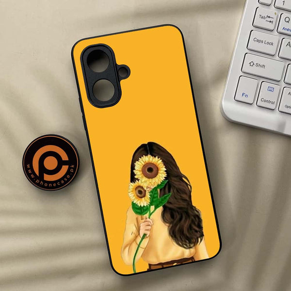Infinix Smart 10 - Anime Girls Design 7 - Premium Metal Printed soft Bumper Shock Proof Case CS-35148