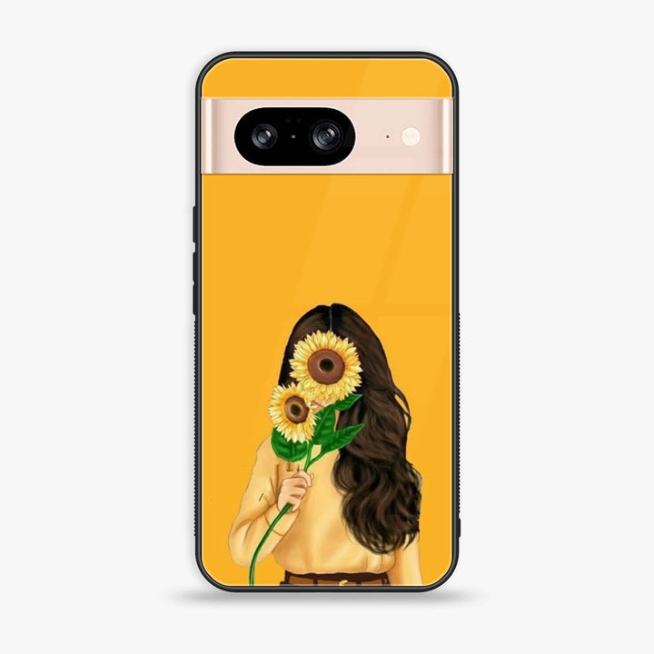 Google Pixel 8 - Anime Girls Design 7- Premium Metal Printed soft Bumper Shock Proof Case CS-47259