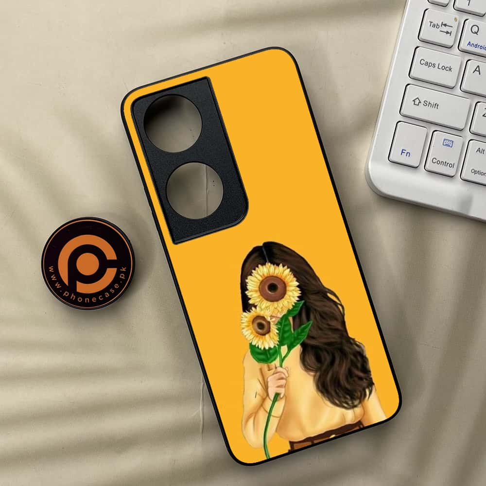 Honor X7b - Anime Girls Series - Premium Metal  Printed soft Bumper shock Proof Case