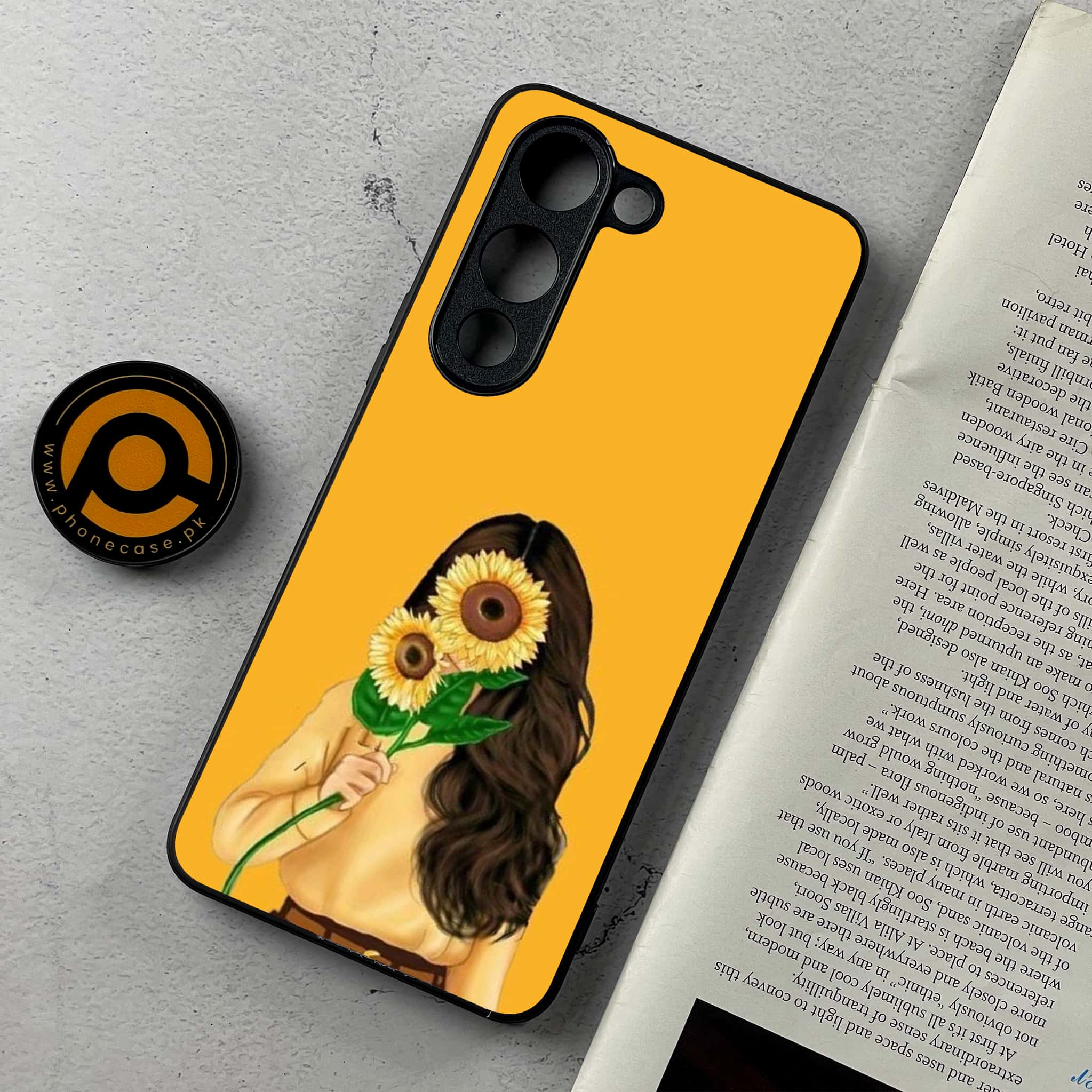 Vivo Y04 - Anime Girls Series - Premium Metal Printed Soft Bumper Shockproof Case
