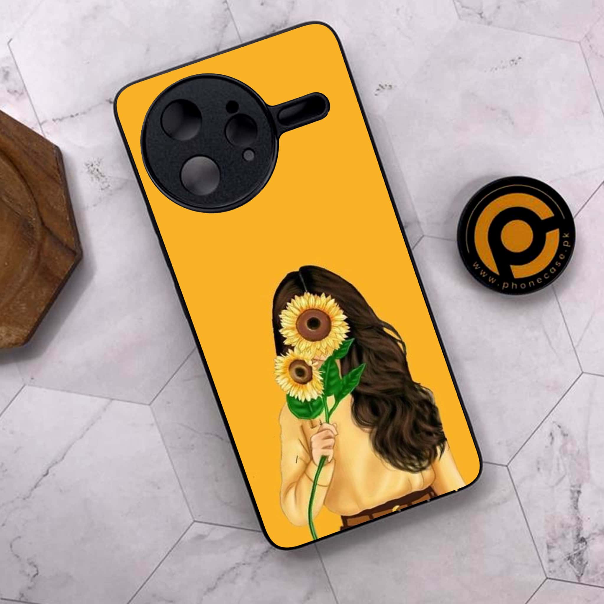 Xiaomi Poco F7 Ultra 5G - Anime Girls Series - Premium Metal Printed soft Bumper shock Proof Case