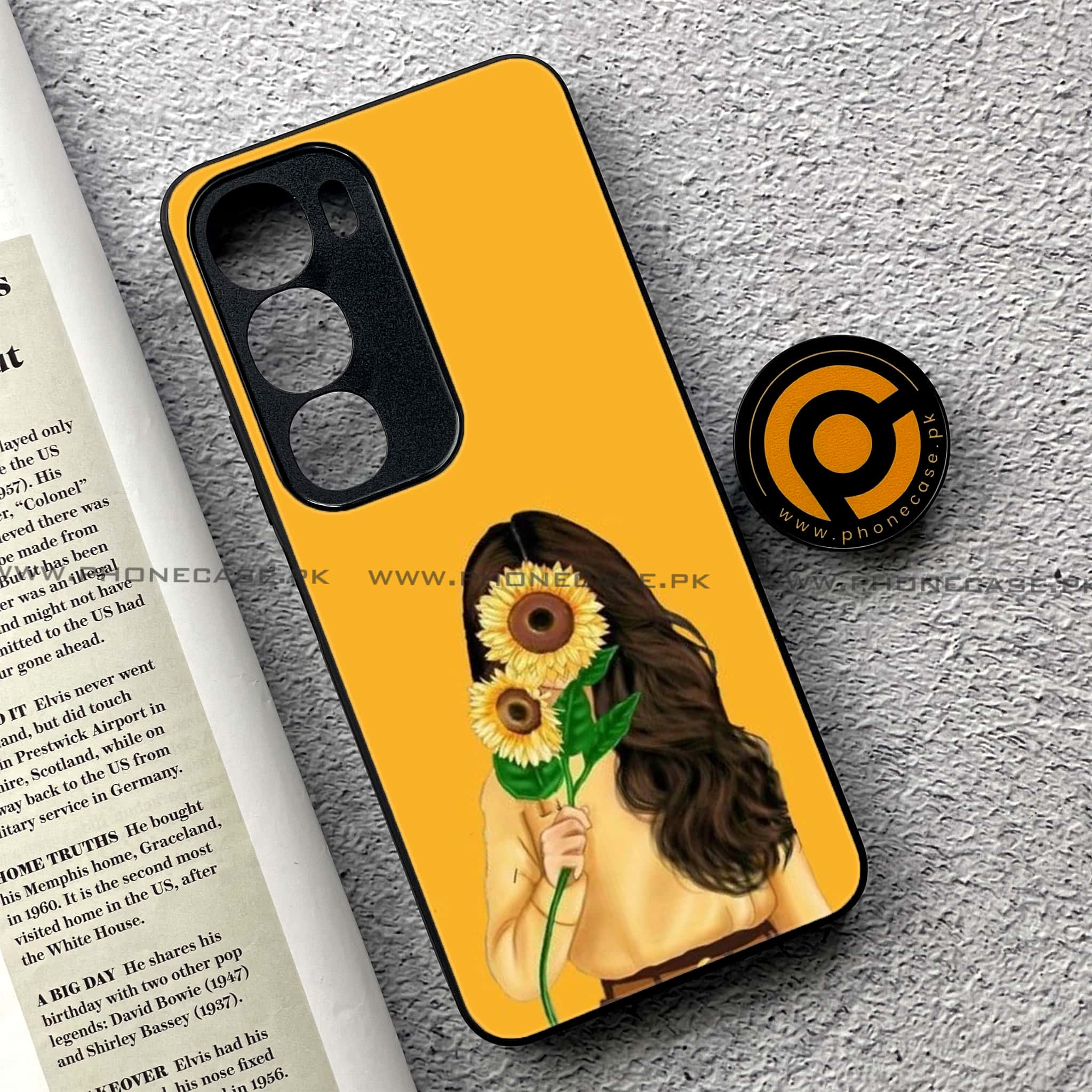 Vivo Y19s Pro - Anime Girls Series - Premium Metal Printed soft Bumper shock Proof Case