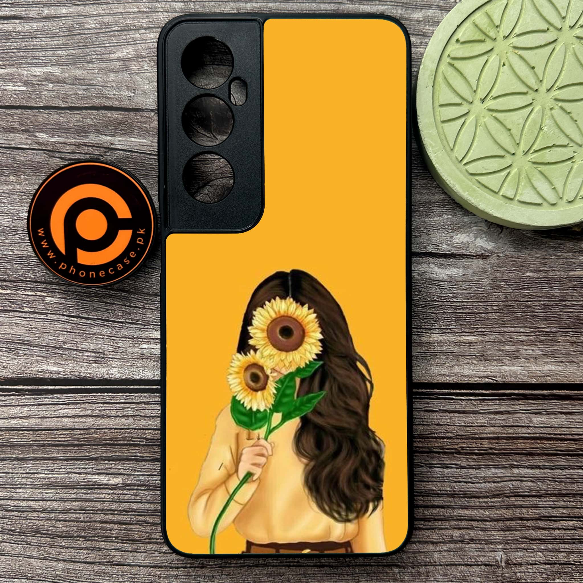 Realme C65  - Anime Girls Series - Premium Metal Printed soft Bumper shock Proof Case