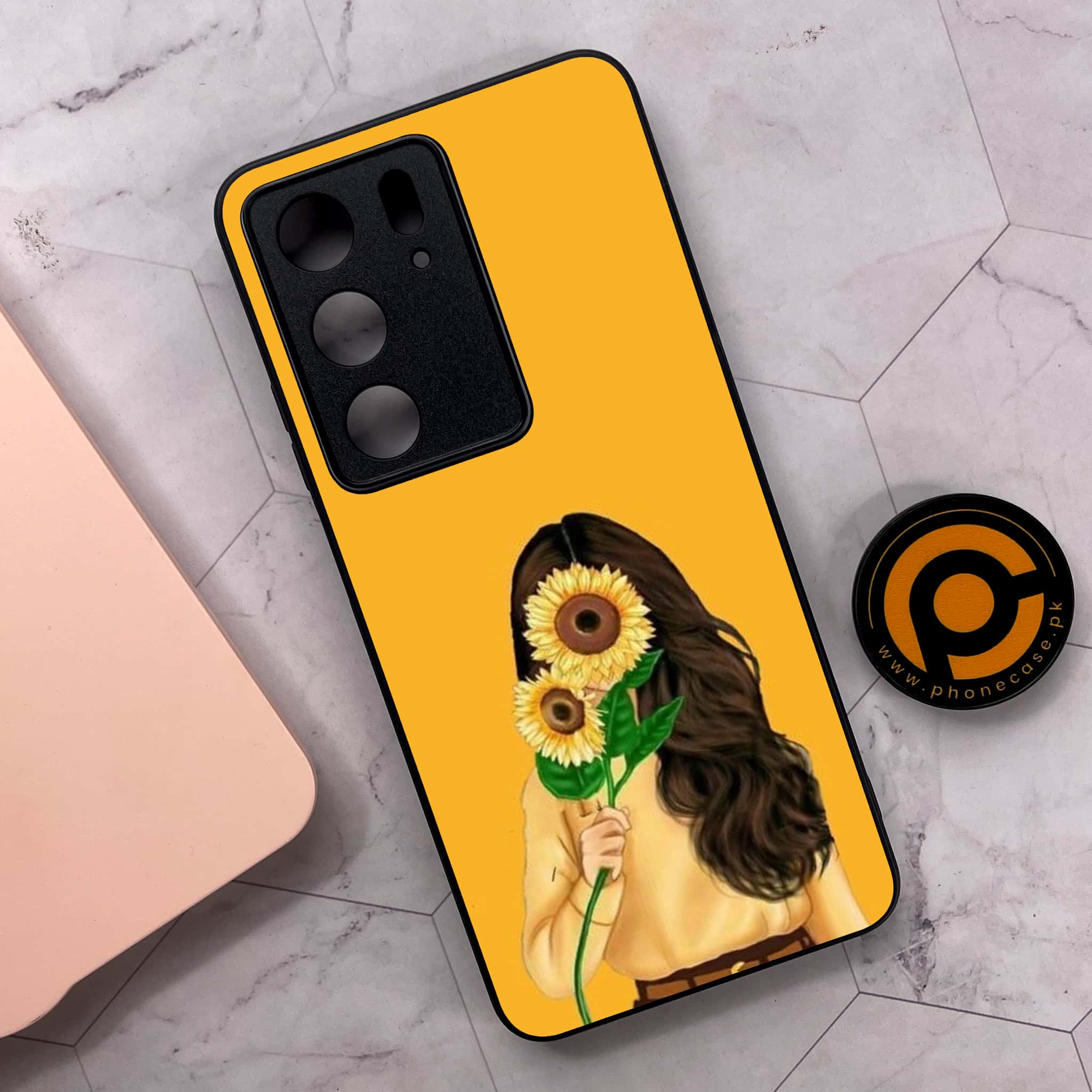 Realme C75x 4G - Anime Girls Series - Premium Metal Printed soft Bumper shock Proof Case
