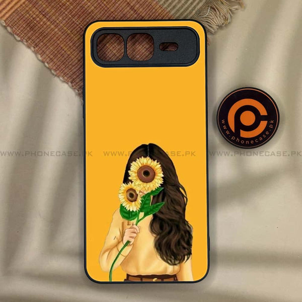 Infinix Smart 10 Plus - Anime Girls Design 7- Premium Metal Printed soft Bumper shock Proof Case CS-46018