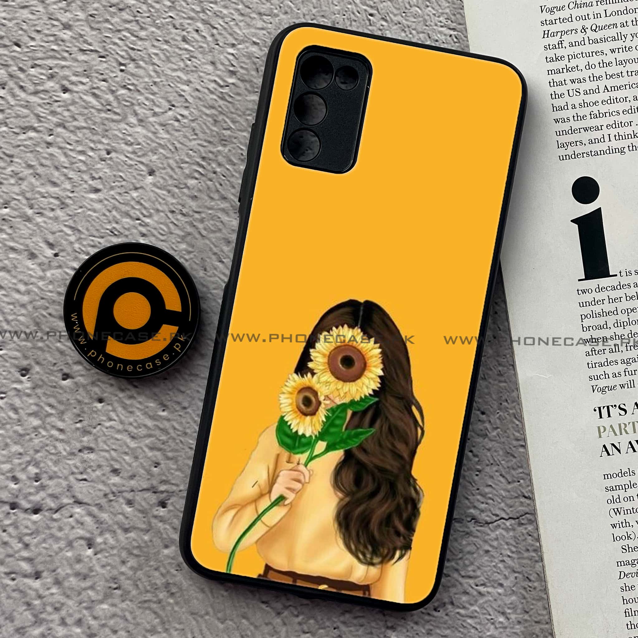 Samsung Galaxy A02s - Anime Girls Series - Premium Printed Metal soft Bumper shock Proof Case
