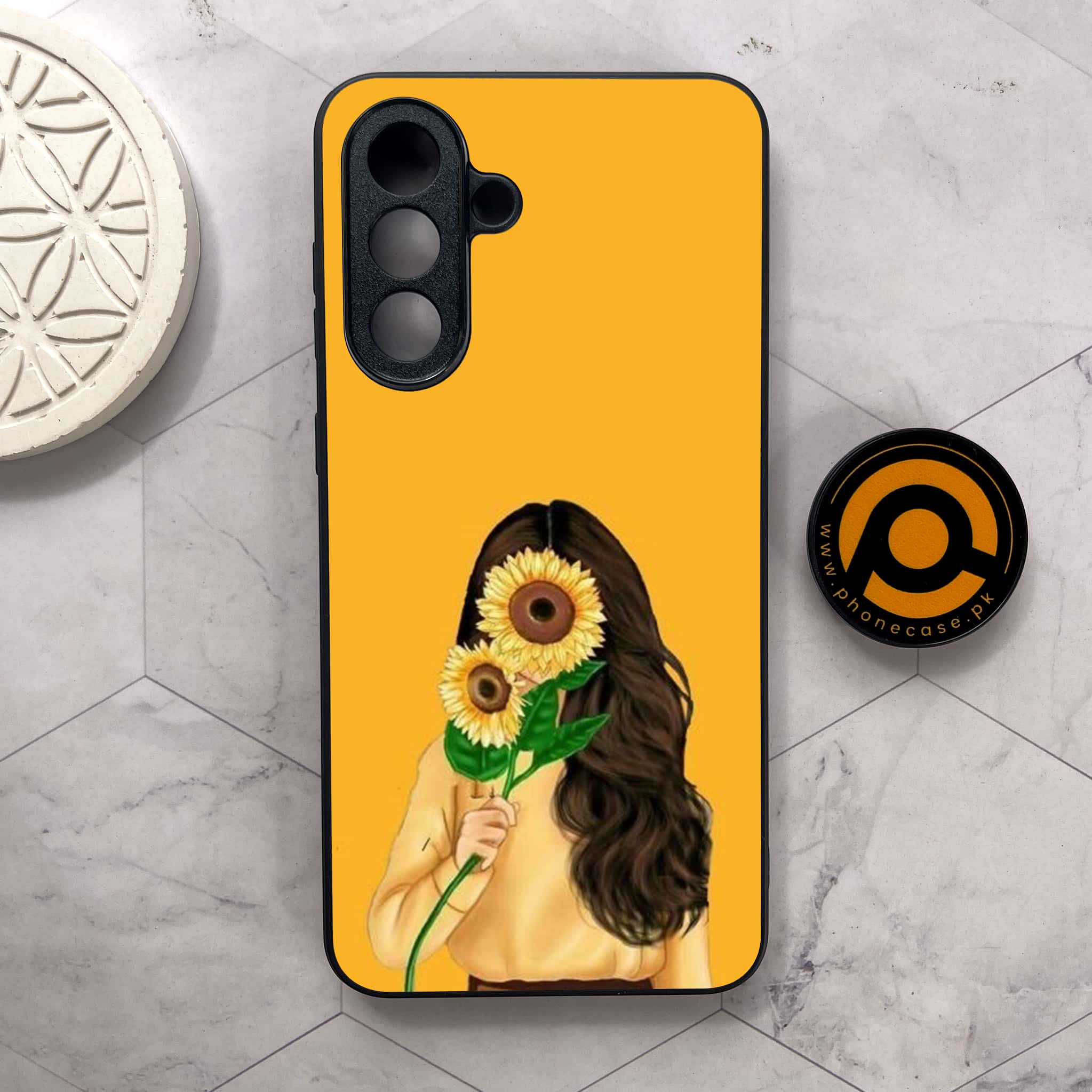 Samsung Galaxy A26 5G - Anime Girls Series - Premium Metal Printed soft Bumper shock Proof Case
